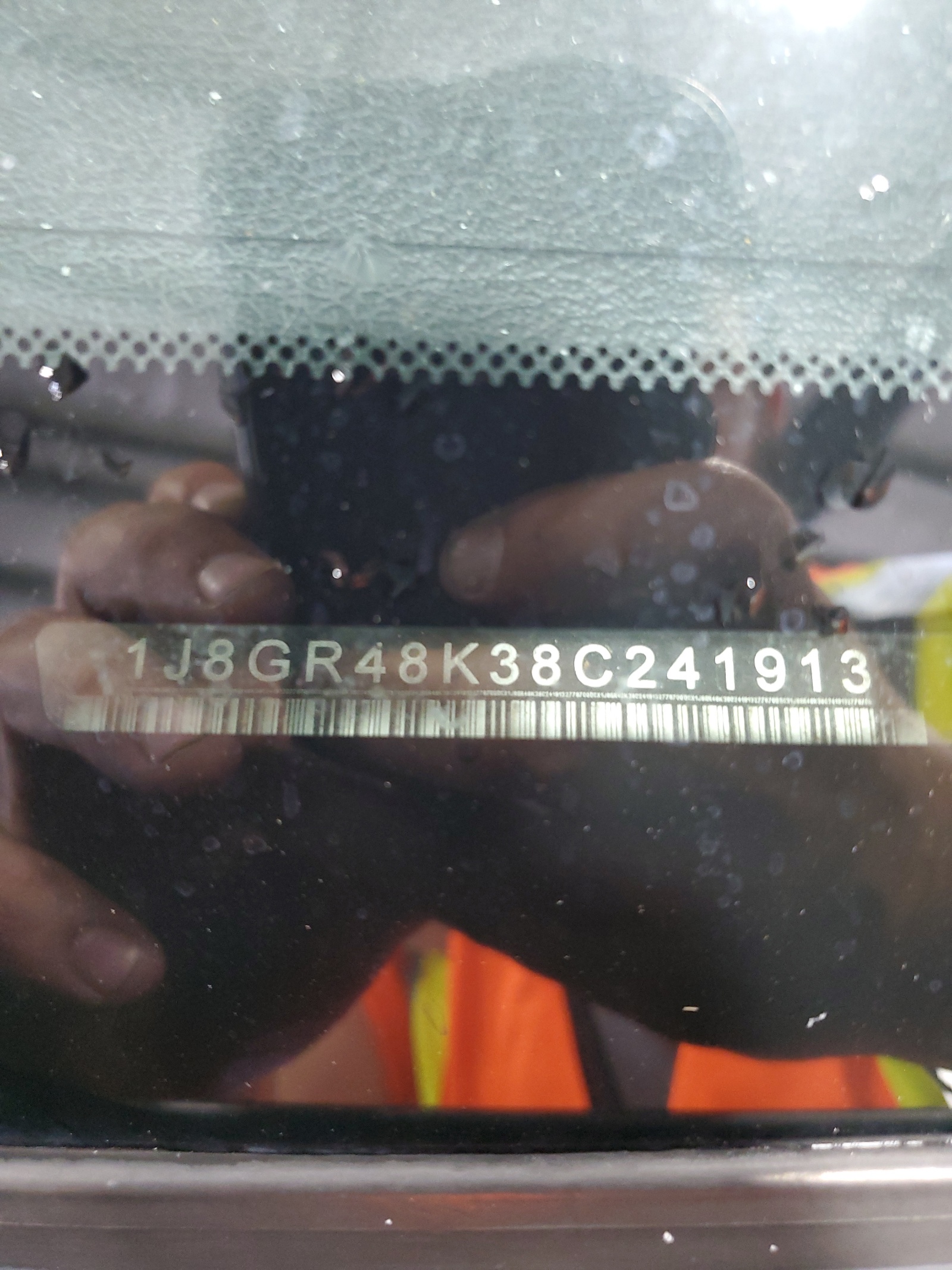 1J8GR48K38C241913 2008 Jeep Grand Cherokee Laredo