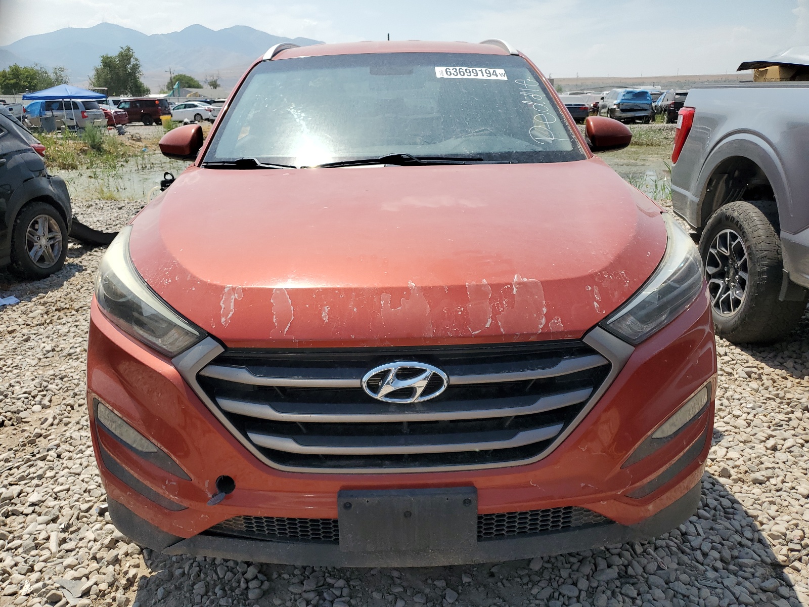 2016 Hyundai Tucson Limited vin: KM8J3CA45GU158069