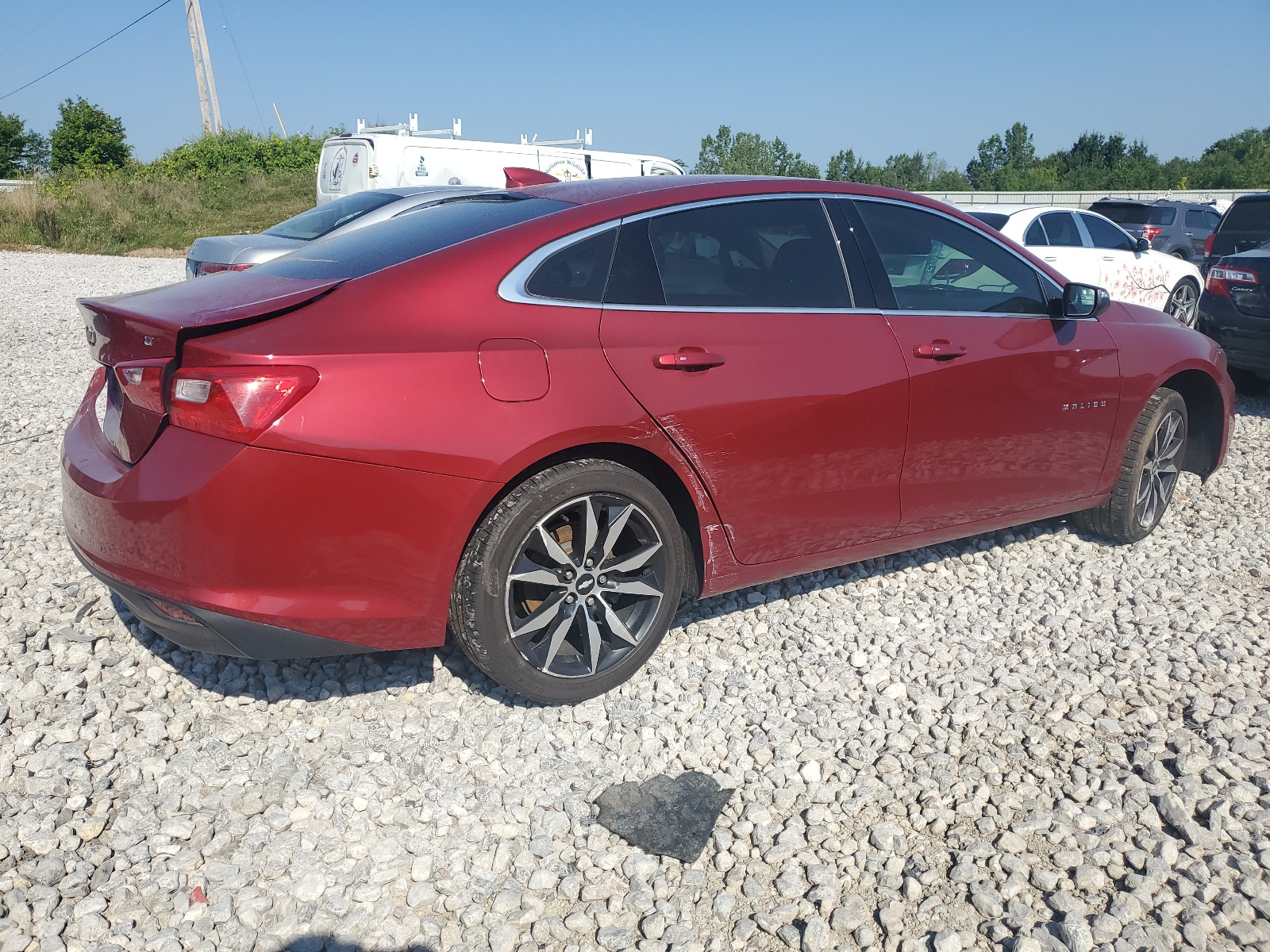 2017 Chevrolet Malibu Lt vin: 1G1ZE5ST2HF276341