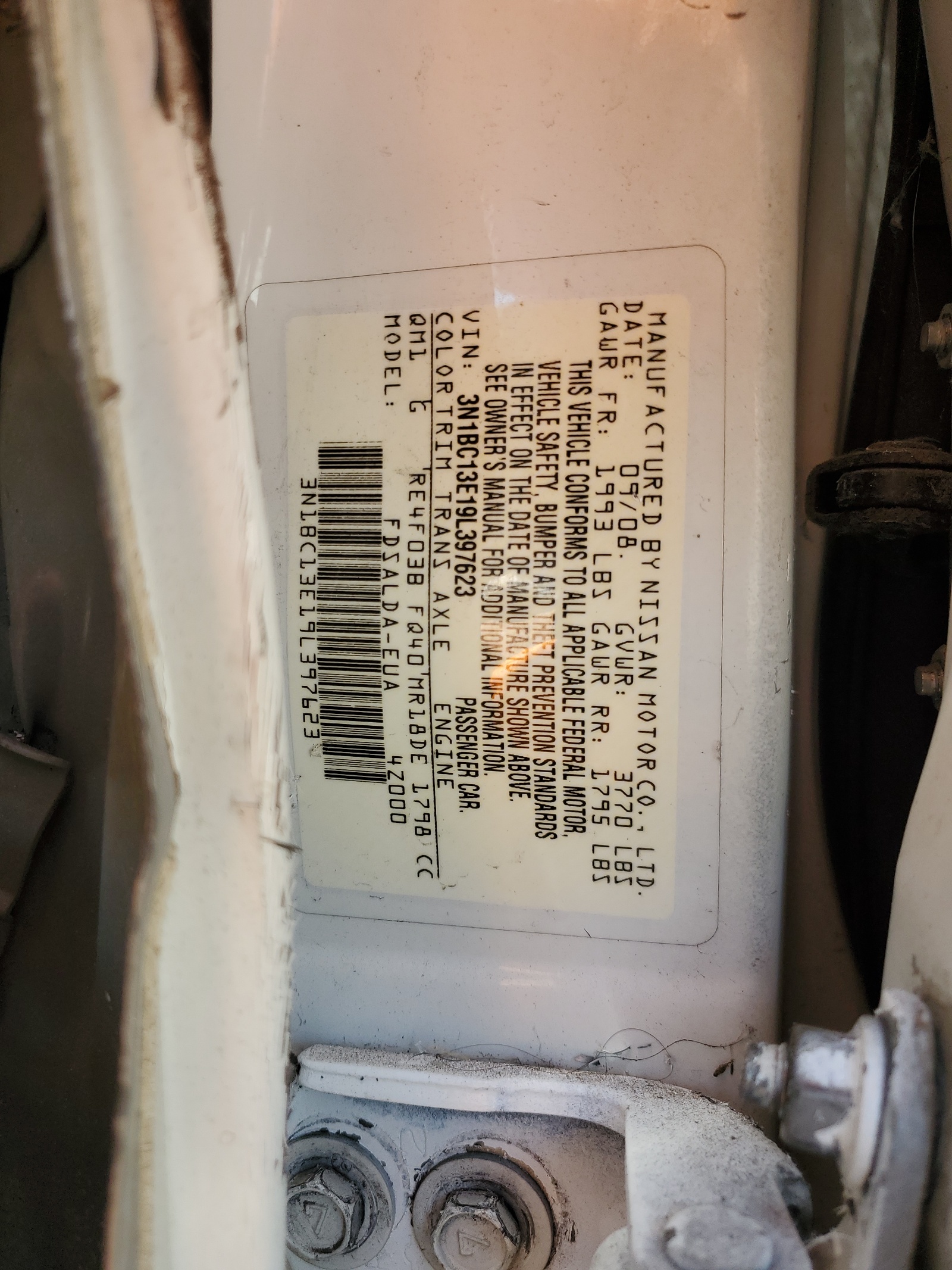 3N1BC13E19L397623 2009 Nissan Versa S