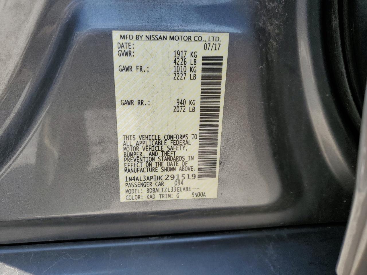 2017 Nissan Altima - Image 12