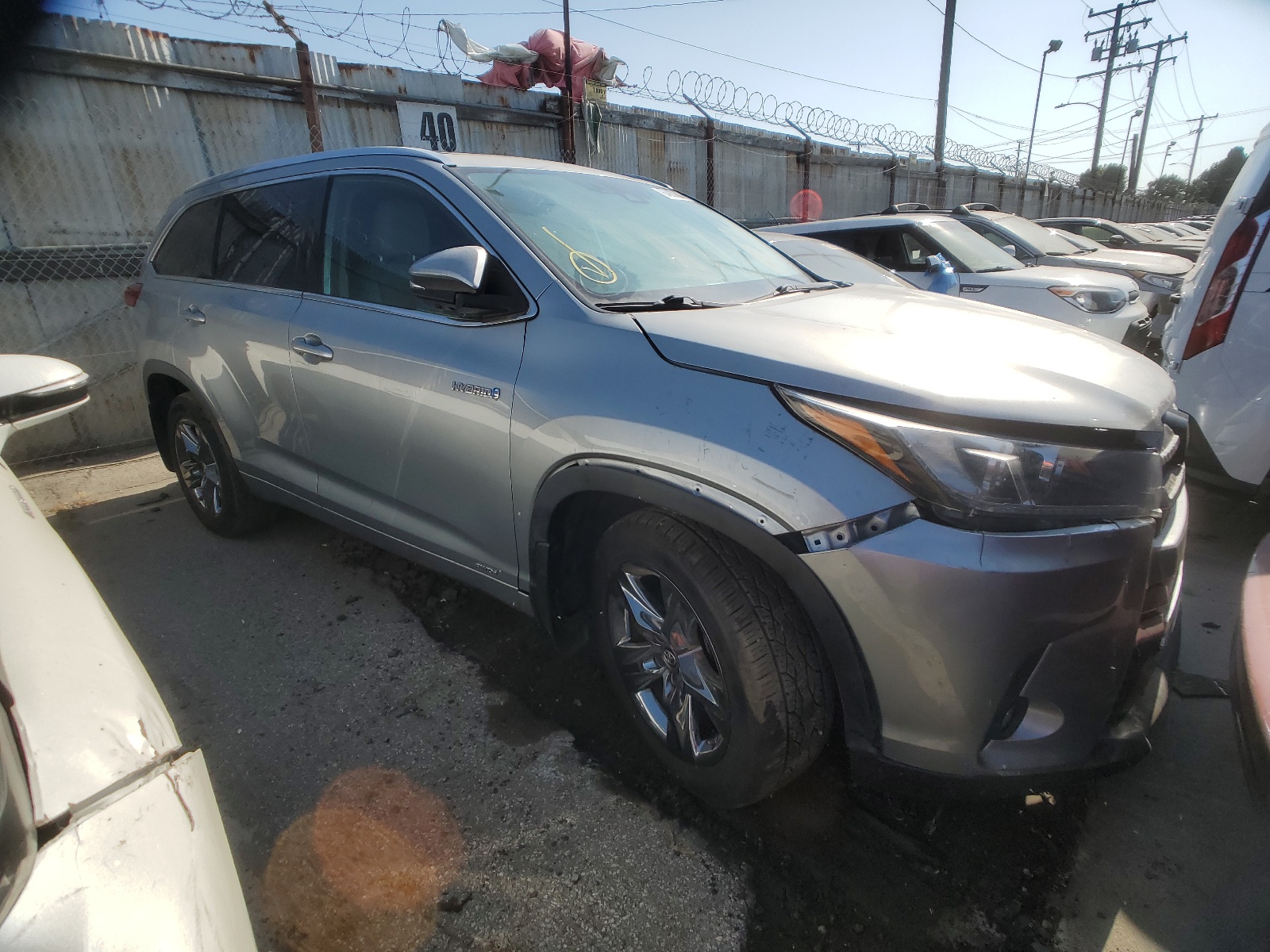 5TDDGRFH6KS053008 2019 Toyota Highlander Hybrid Limited