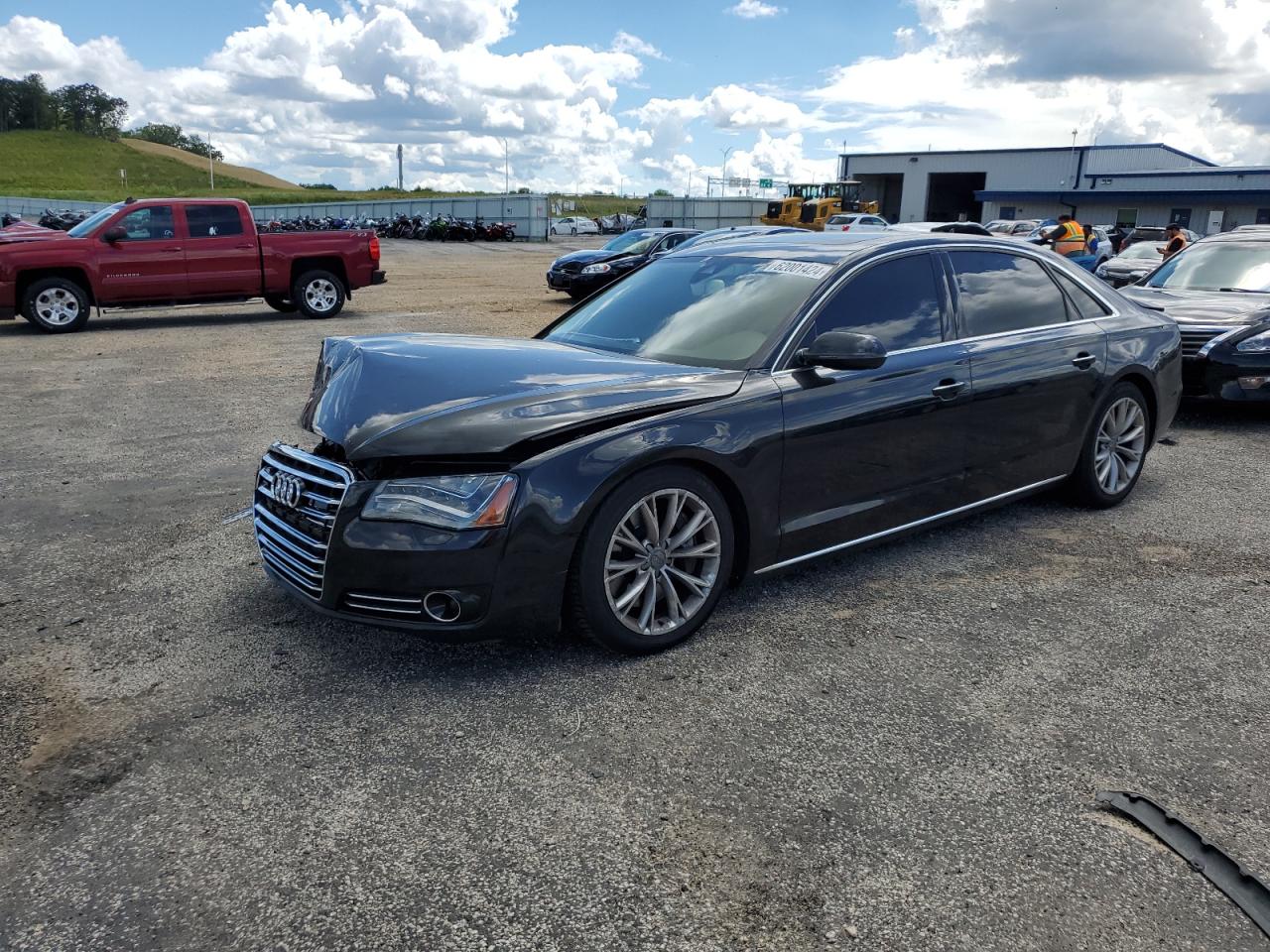 2012 Audi A8 L Quattro VIN: WAURVAFD2CN026497 Lot: 62001424