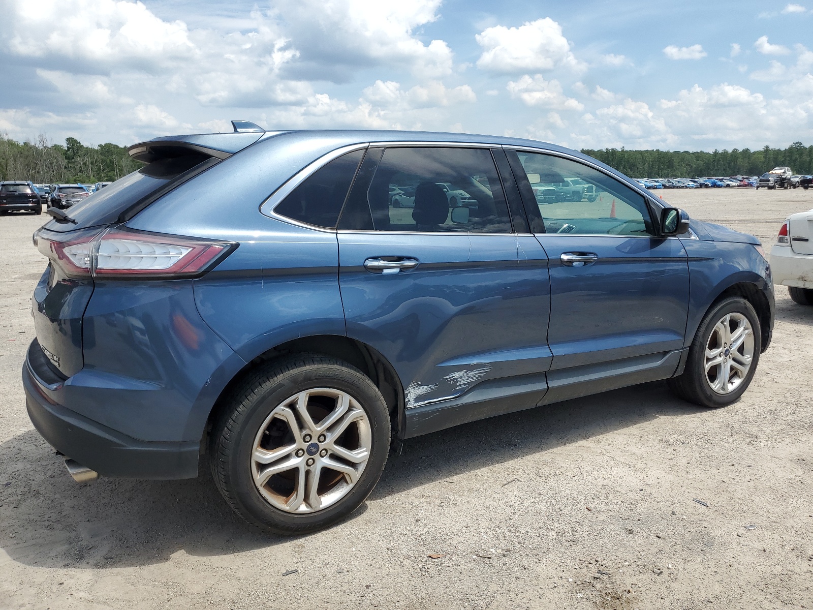 2018 Ford Edge Titanium vin: 2FMPK3K94JBB80343