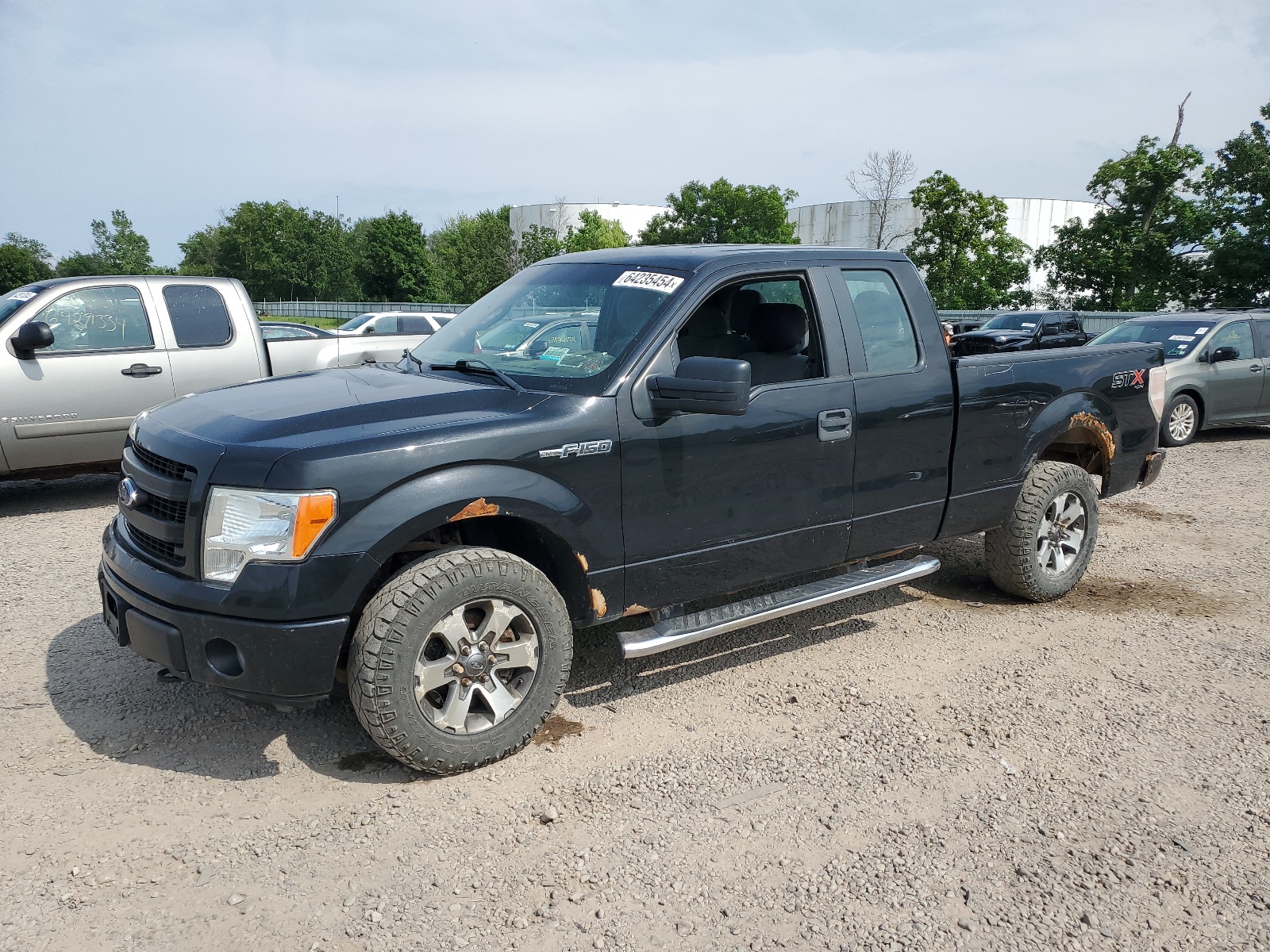 2014 Ford F150 Super Cab vin: 1FTFX1EFXEFB58455