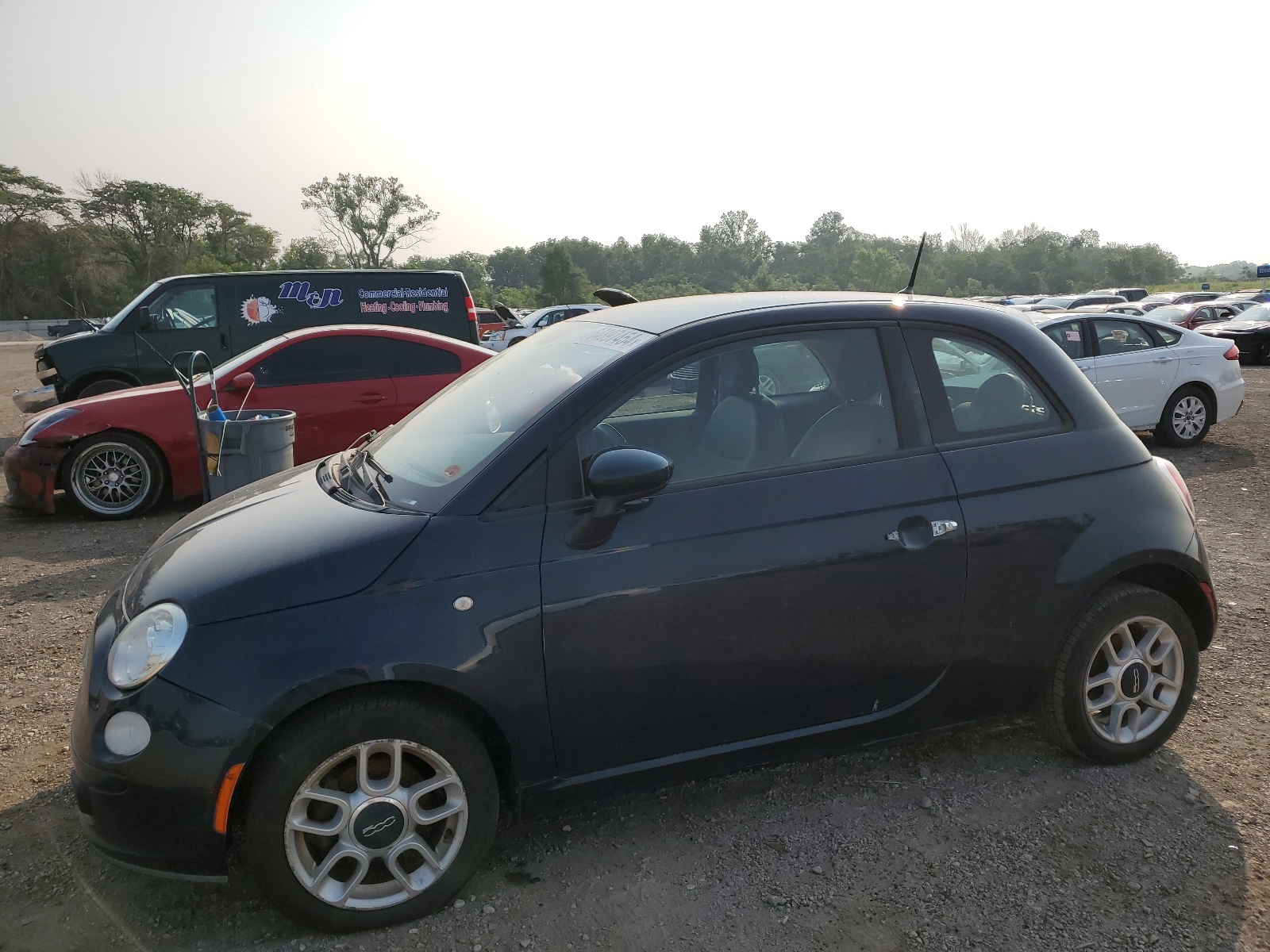 2013 Fiat 500 Pop vin: 3C3CFFAR8DT511450