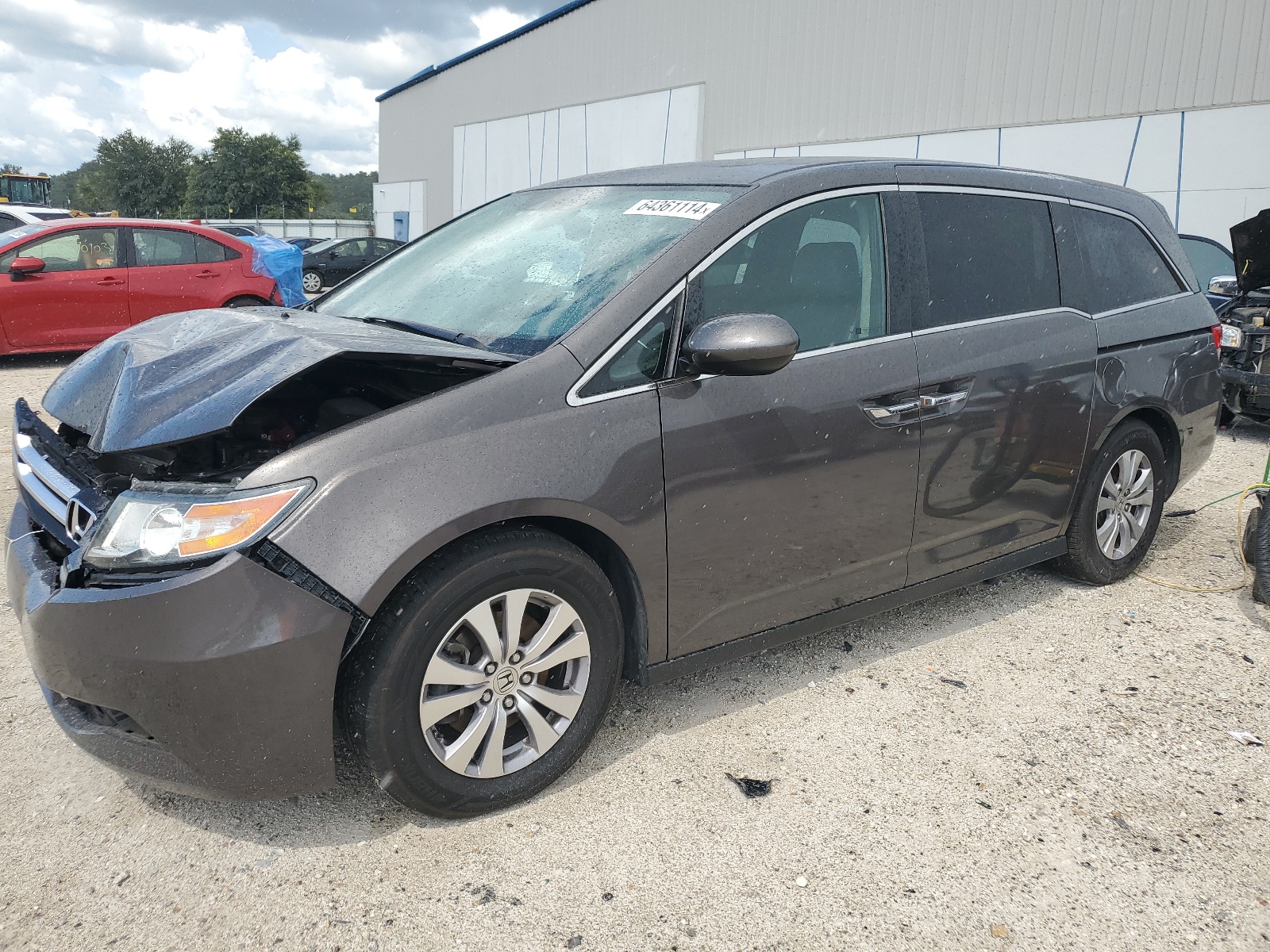 2017 Honda Odyssey Exl vin: 5FNRL5H68HB010261