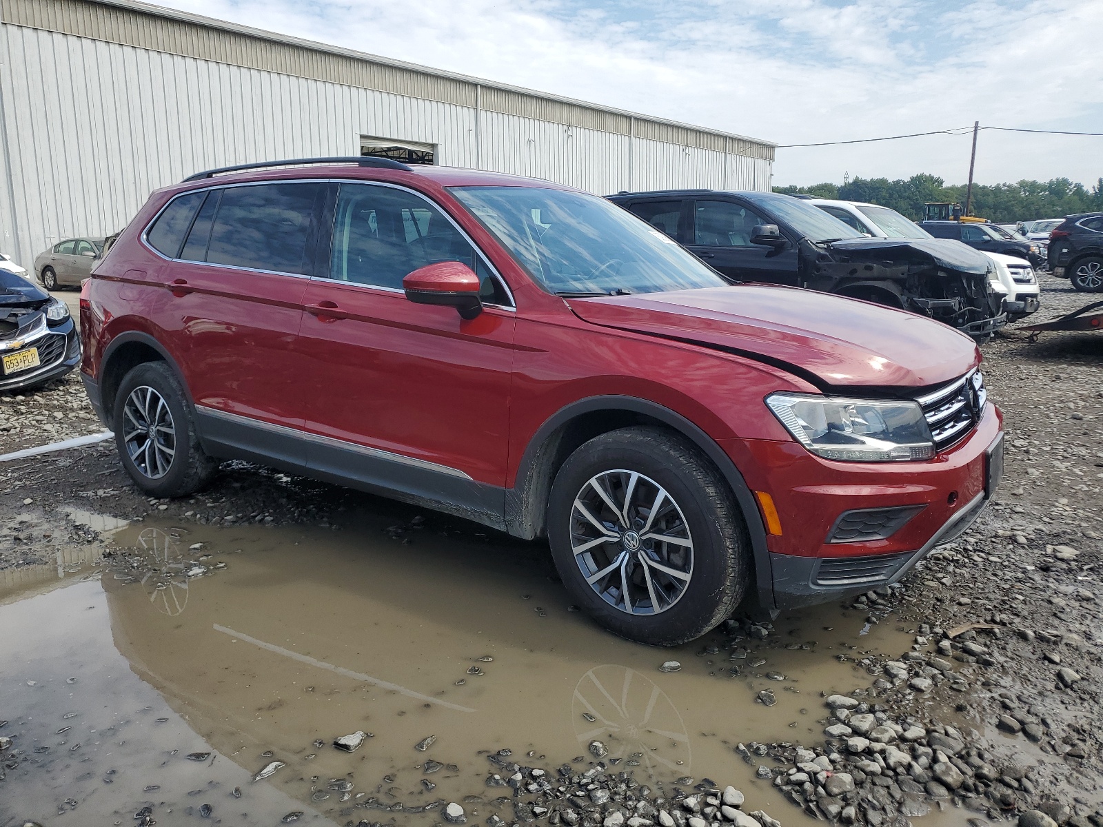 2019 Volkswagen Tiguan Se vin: 3VV2B7AX9KM104883