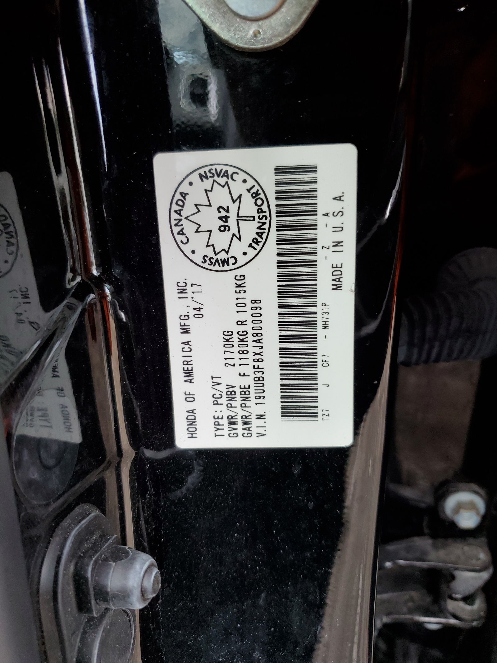 19UUB3F8XJA800098 2018 Acura Tlx Elite