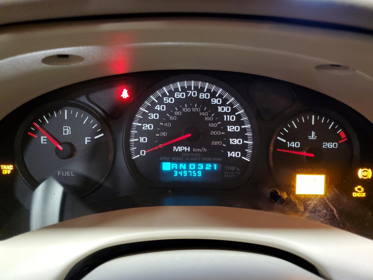 2004 Chevrolet Impala VIN: 2G1WF52E349356901 Lot: 61628724