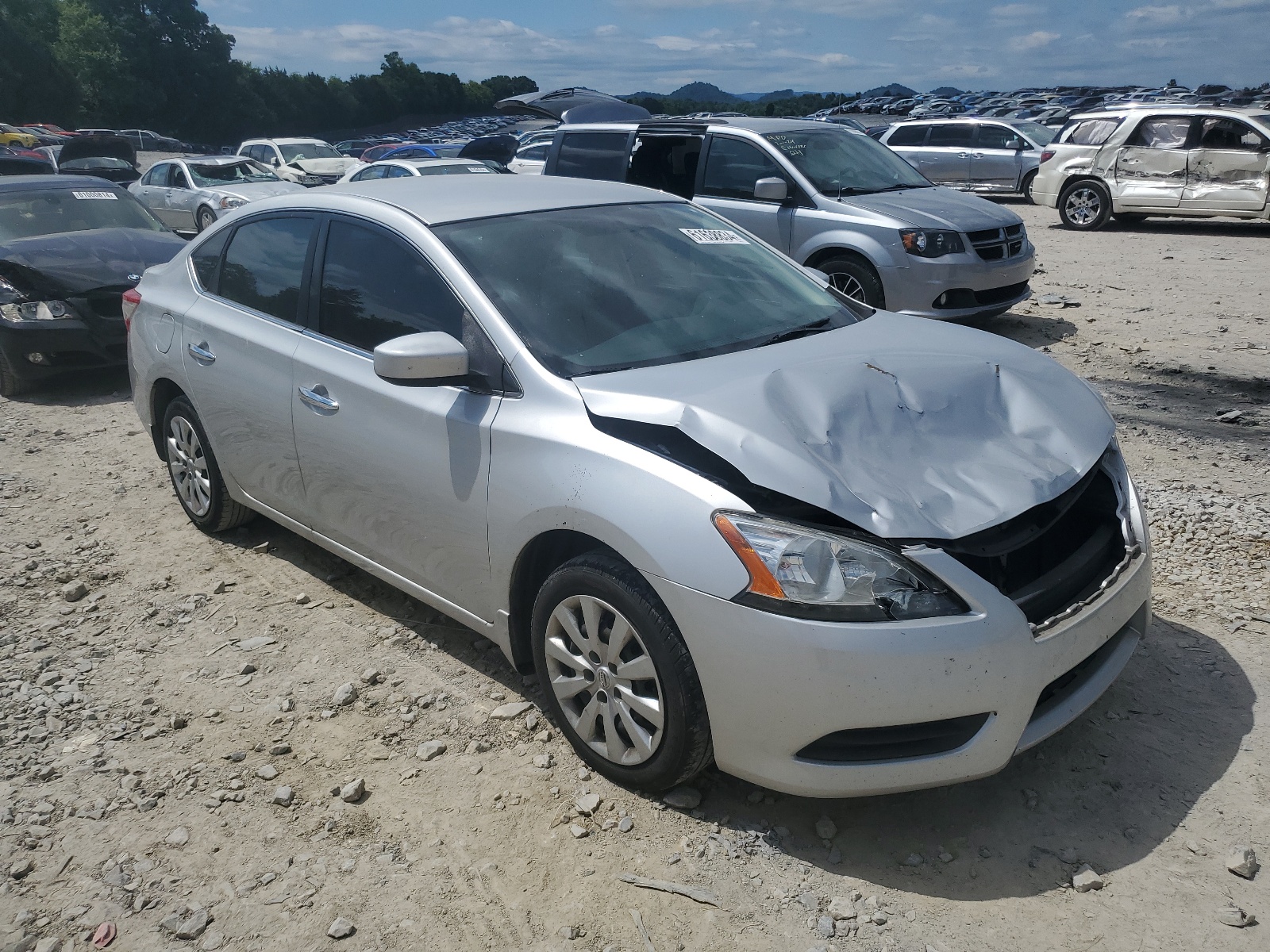 3N1AB7AP7EL681113 2014 Nissan Sentra S