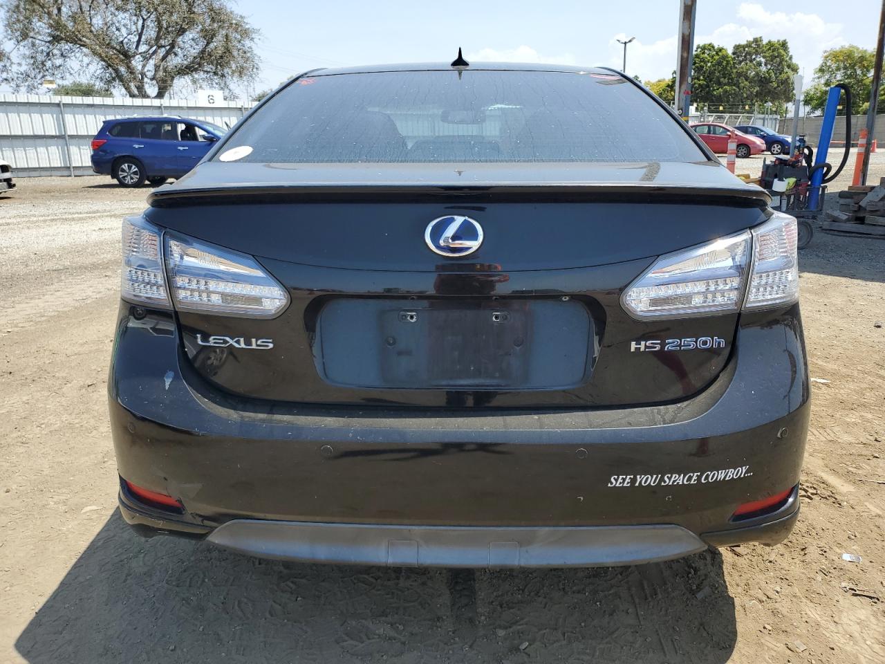 2010 Lexus Hs 250H VIN: JTHBB1BA4A2011764 Lot: 64489044