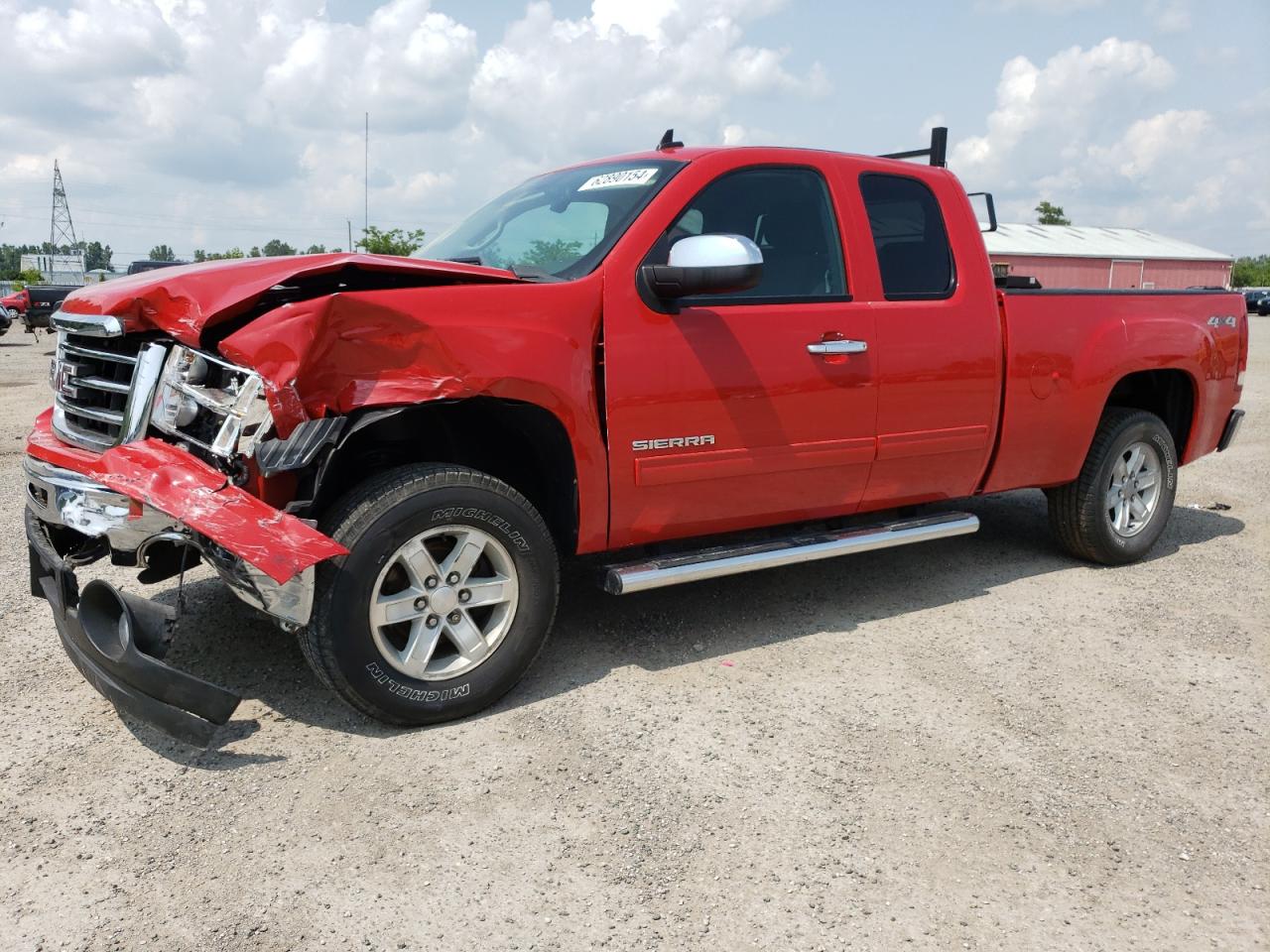 2013 GMC Sierra K1500 Sle VIN: 1GTR2VE78DZ396894 Lot: 62890154