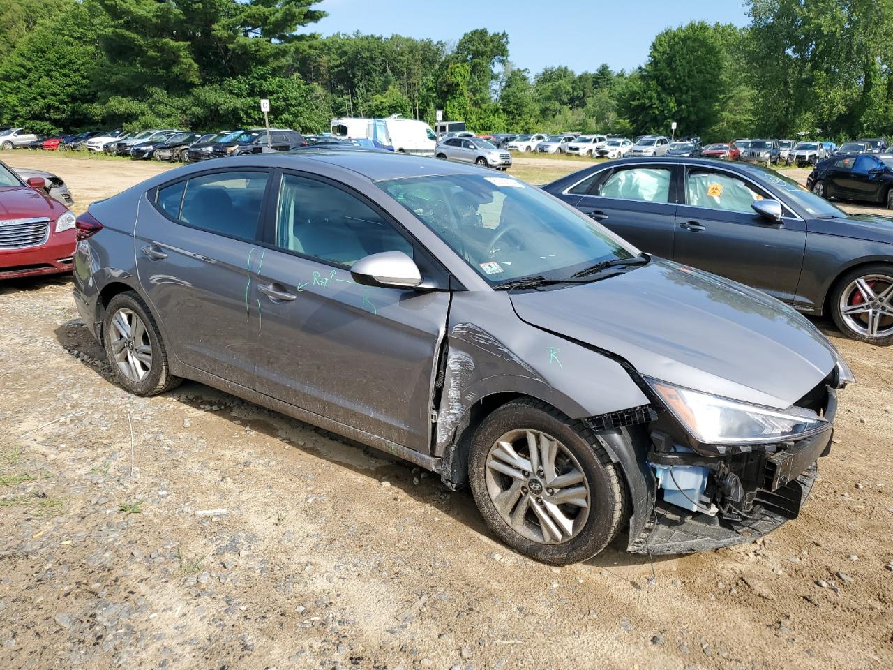 2020 Hyundai Elantra Sel VIN: KMHD84LF6LU967111 Lot: 63256014