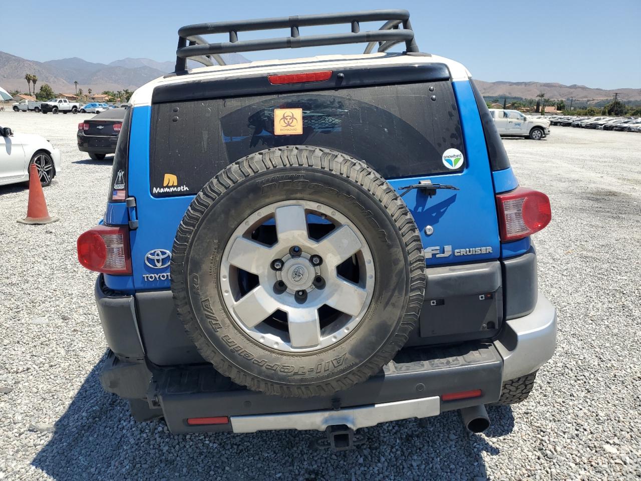 2007 Toyota Fj Cruiser VIN: JTEBU11F070084719 Lot: 65013214