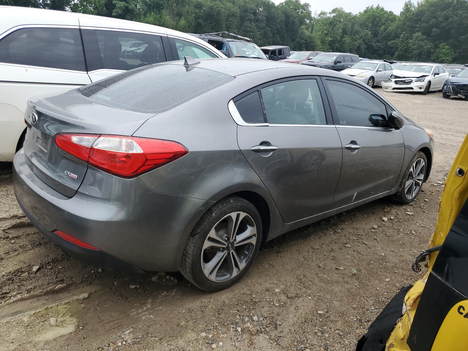 2014 Kia Forte Ex vin: KNAFX4A84E5155577