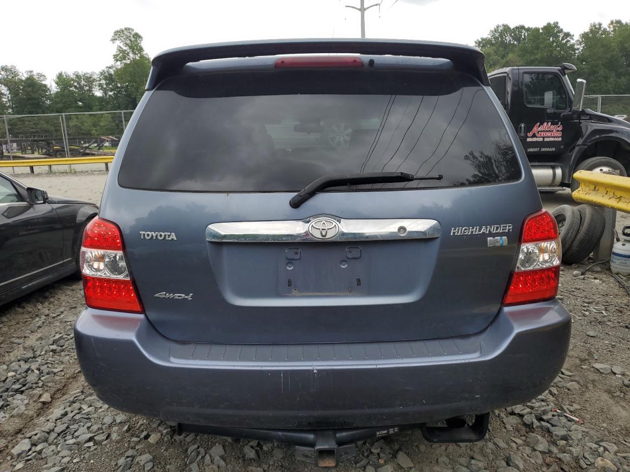 2006 Toyota Highlander Hybrid VIN: JTEEW21A660014478 Lot: 65380774