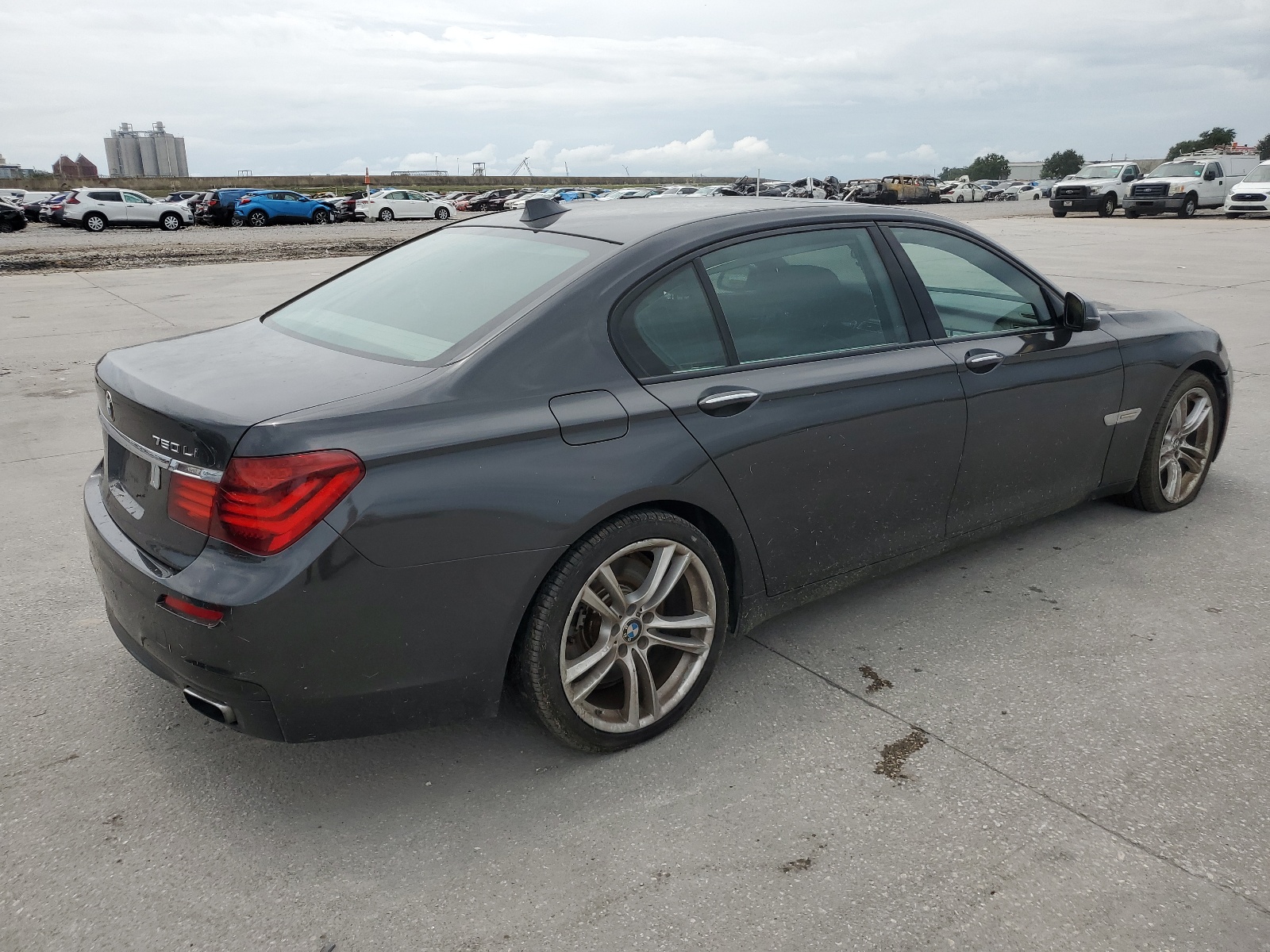 2014 BMW 750 Li vin: WBAYE8C59ED136277