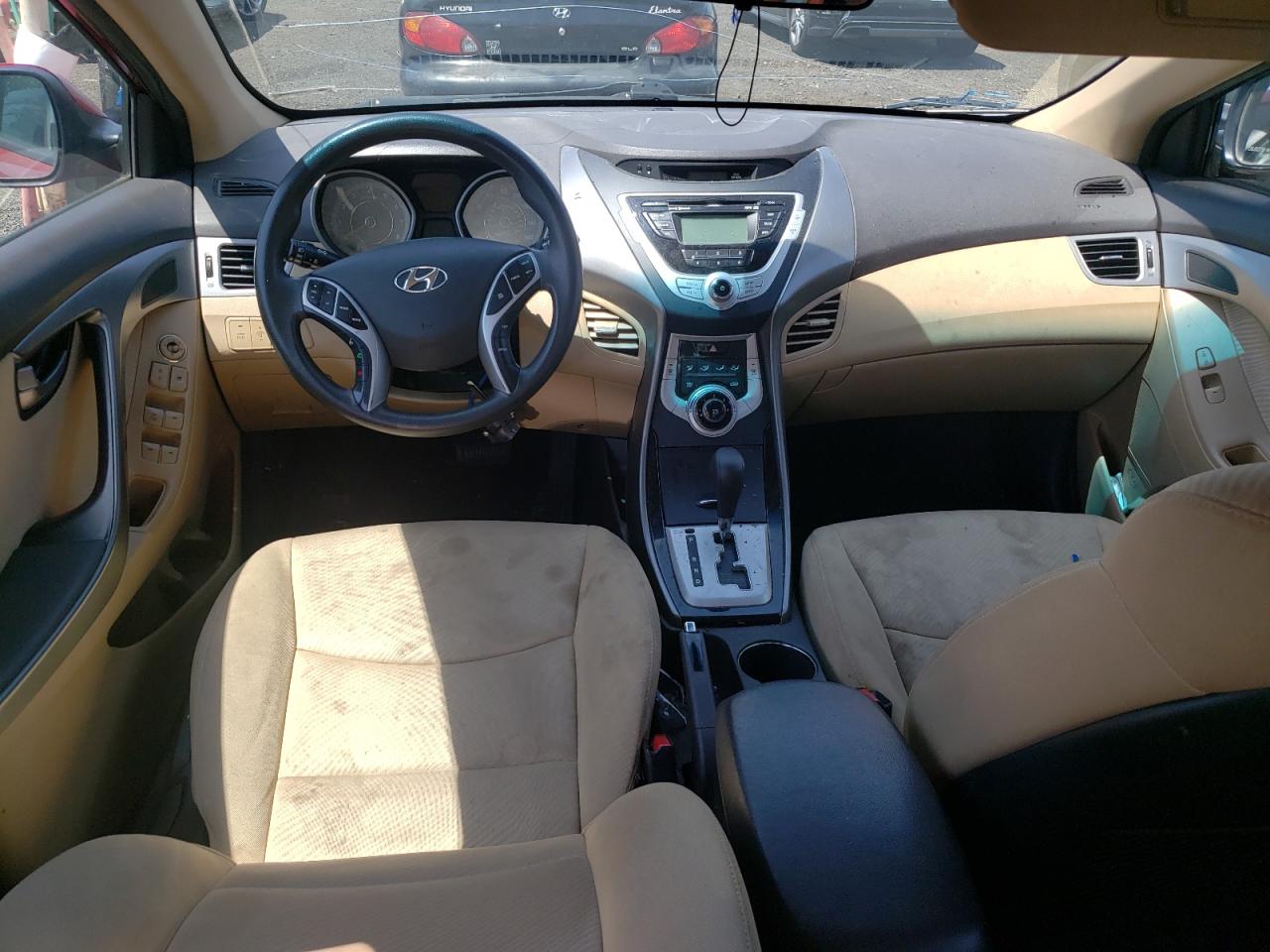 KMHDH4AE9CU387281 2012 Hyundai Elantra Gls