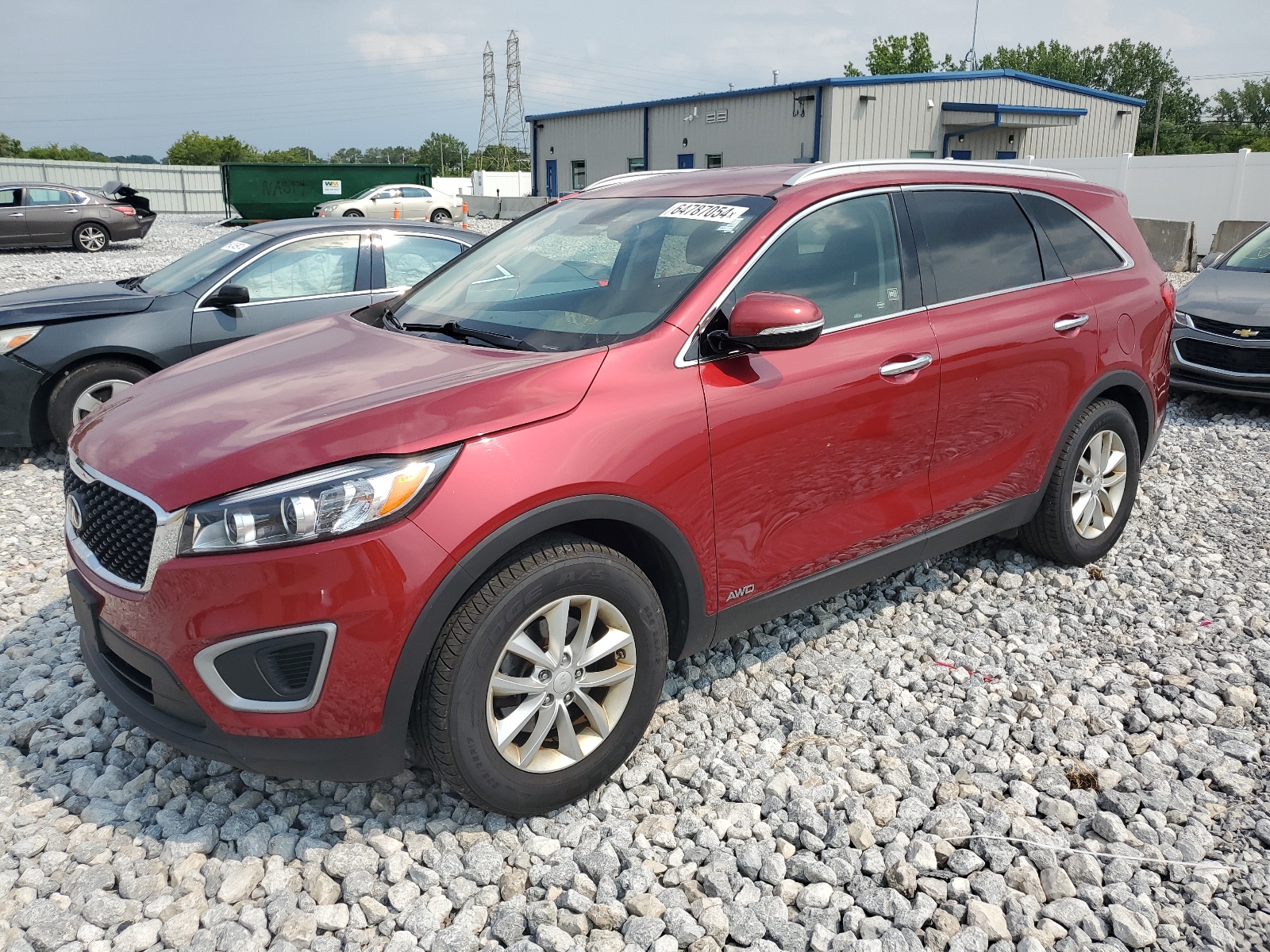 2018 Kia Sorento Lx vin: 5XYPGDA39JG375133