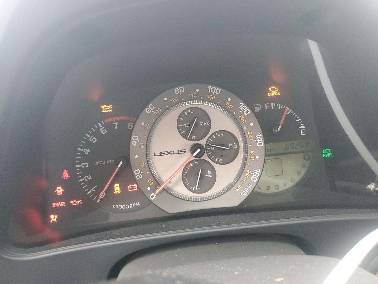 2003 Lexus Is 300 VIN: JTHBD192530072760 Lot: 63637184