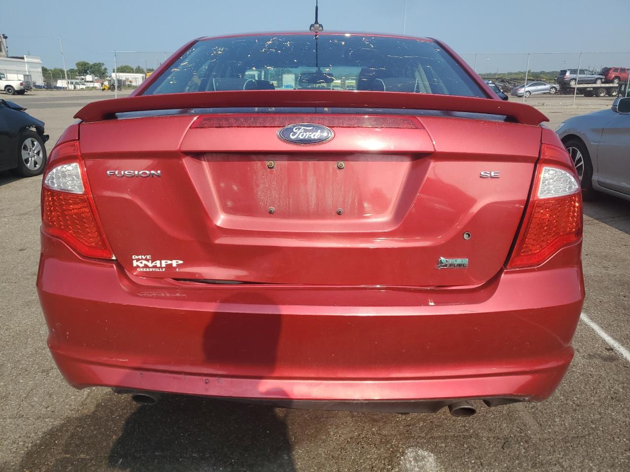 2010 Ford Fusion Se VIN: 3FAHP0HG9AR318321 Lot: 64603644