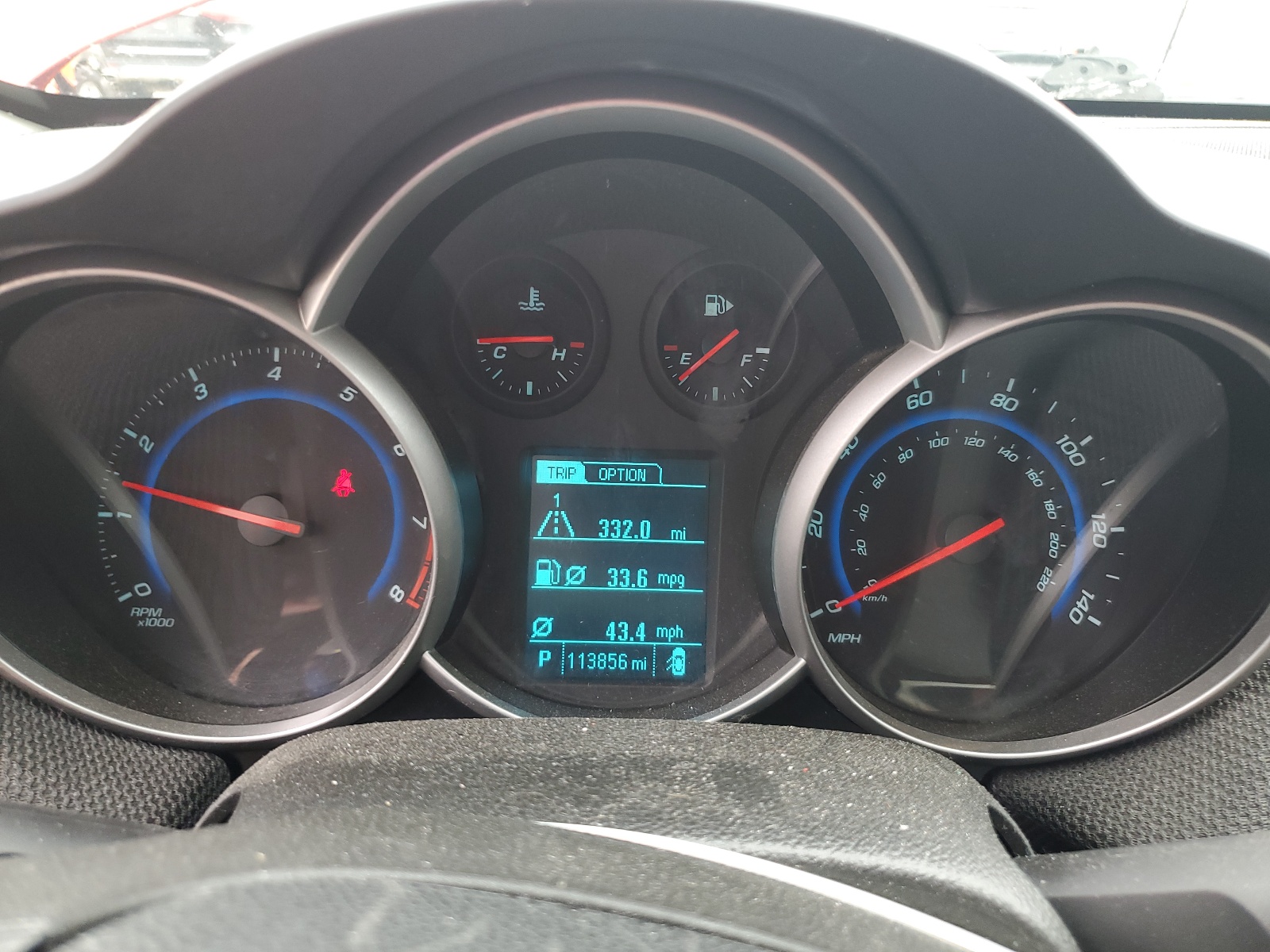 1G1PE5SB7G7192989 2016 Chevrolet Cruze Limited Lt