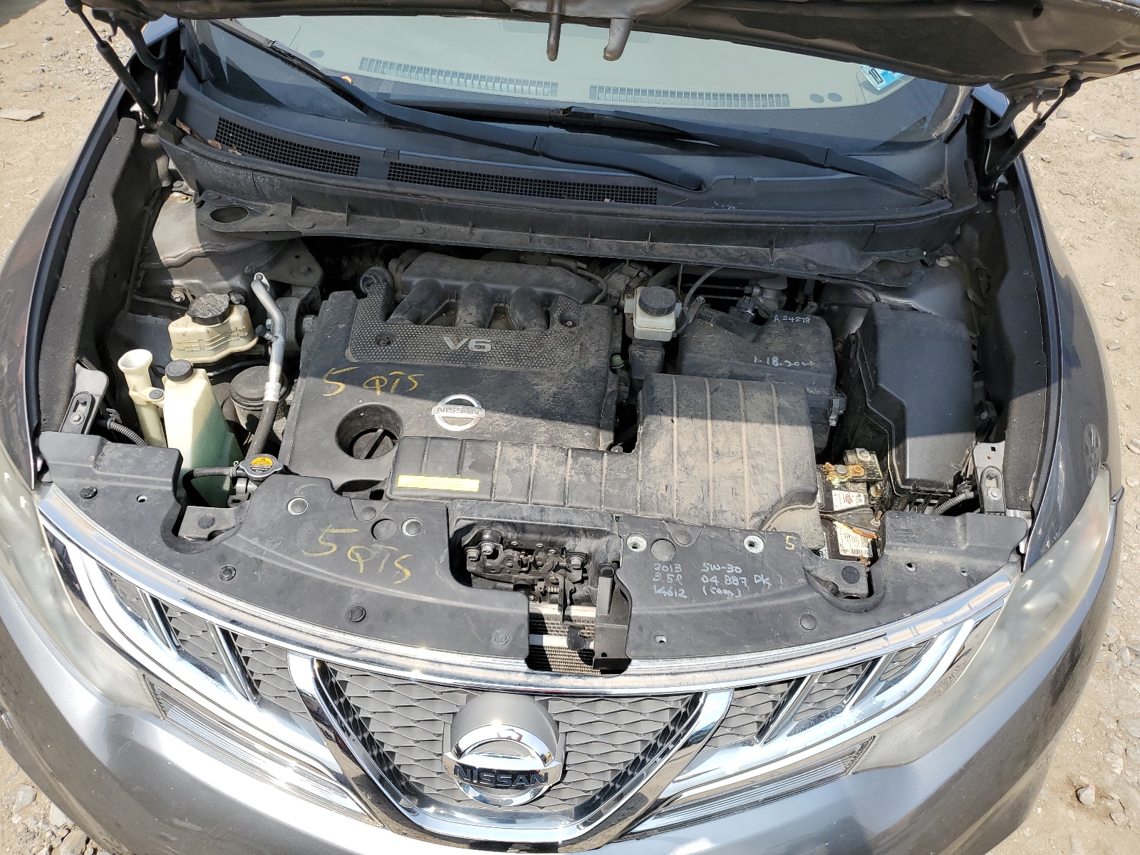 JN8AZ1MW4DW309380 2013 Nissan Murano S