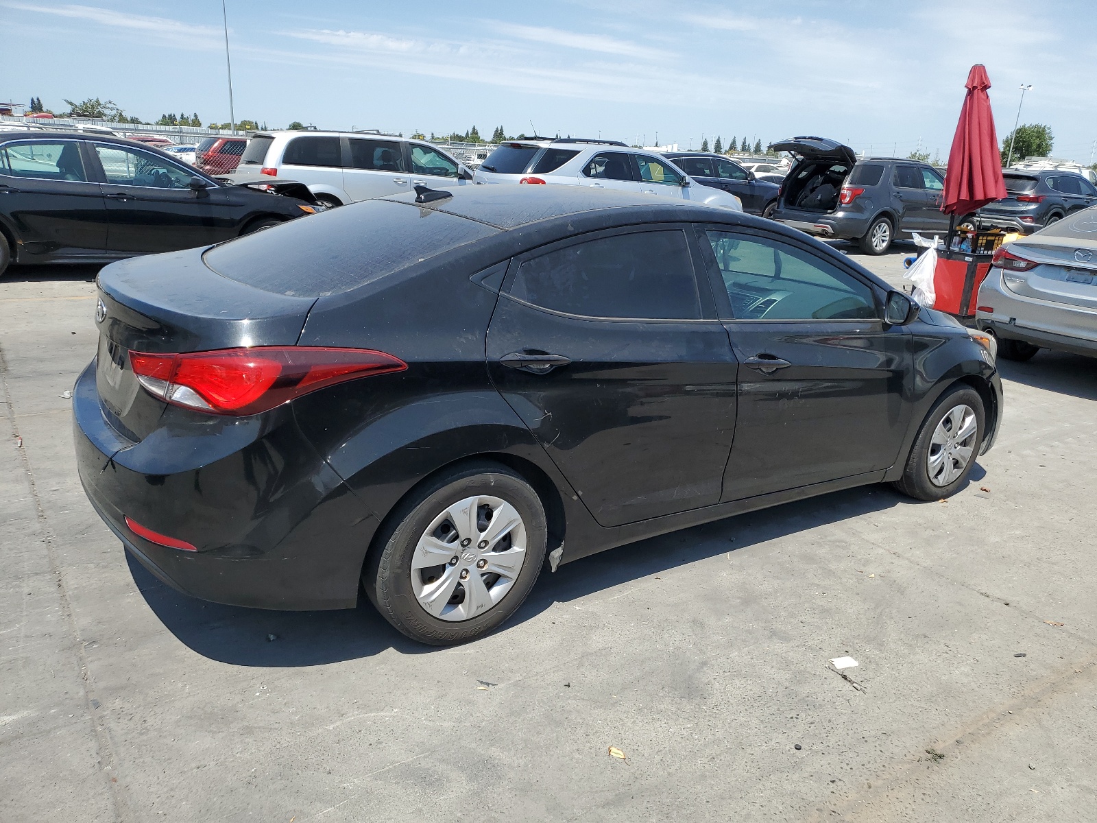 2016 Hyundai Elantra Se vin: 5NPDH4AE7GH709176