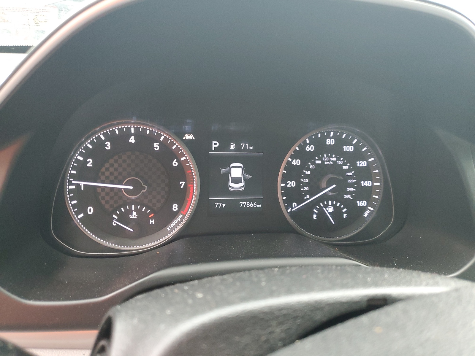 KMHD84LFXKU741667 2019 Hyundai Elantra Sel