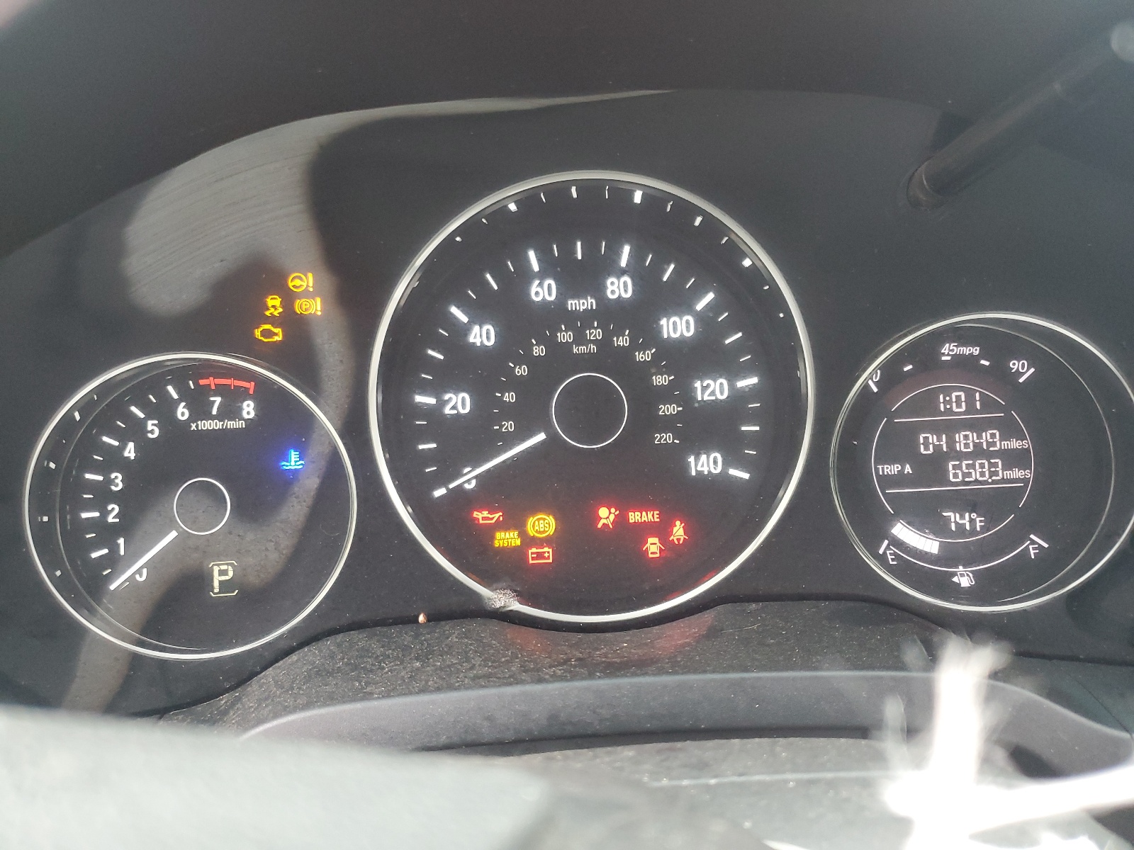 3CZRU6H30JM714376 2018 Honda Hr-V Lx