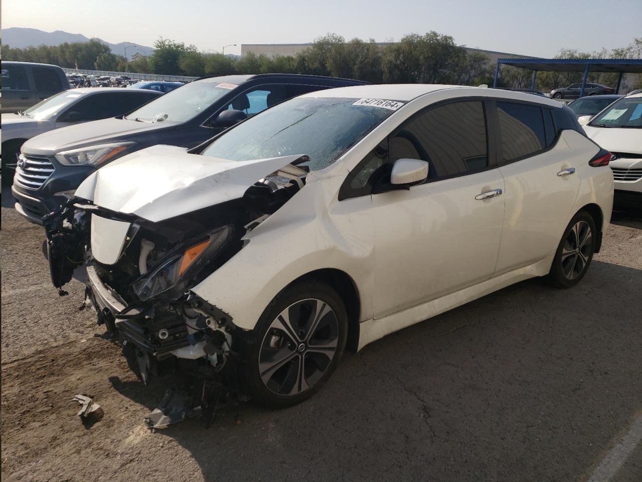 2022 Nissan Leaf Sv VIN: 1N4AZ1CVXNC551779 Lot: 64716164