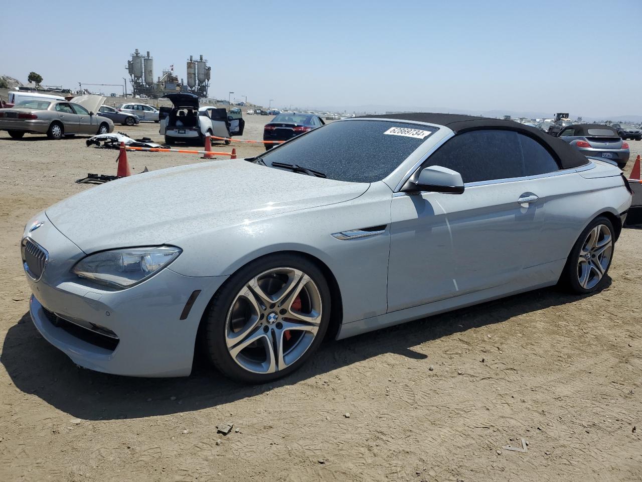 2012 BMW 650 I VIN: WBALZ3C5XCDL72404 Lot: 62869734