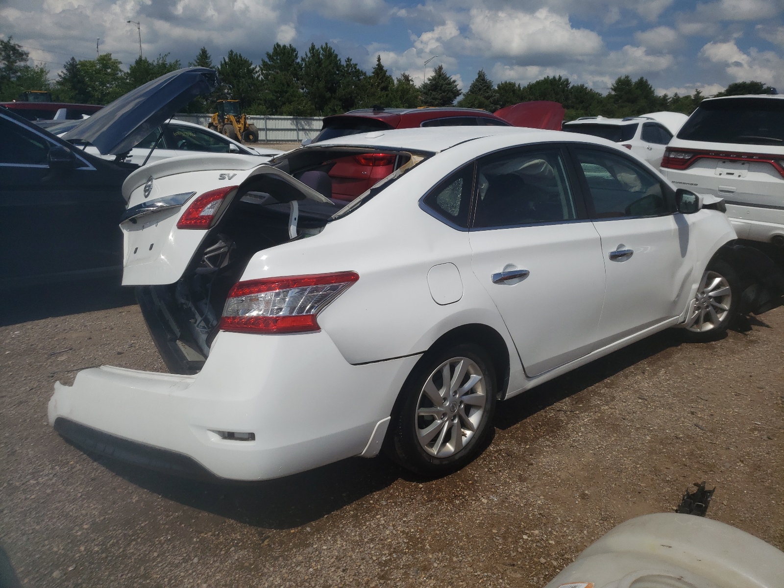 3N1AB7AP3FY376695 2015 Nissan Sentra S