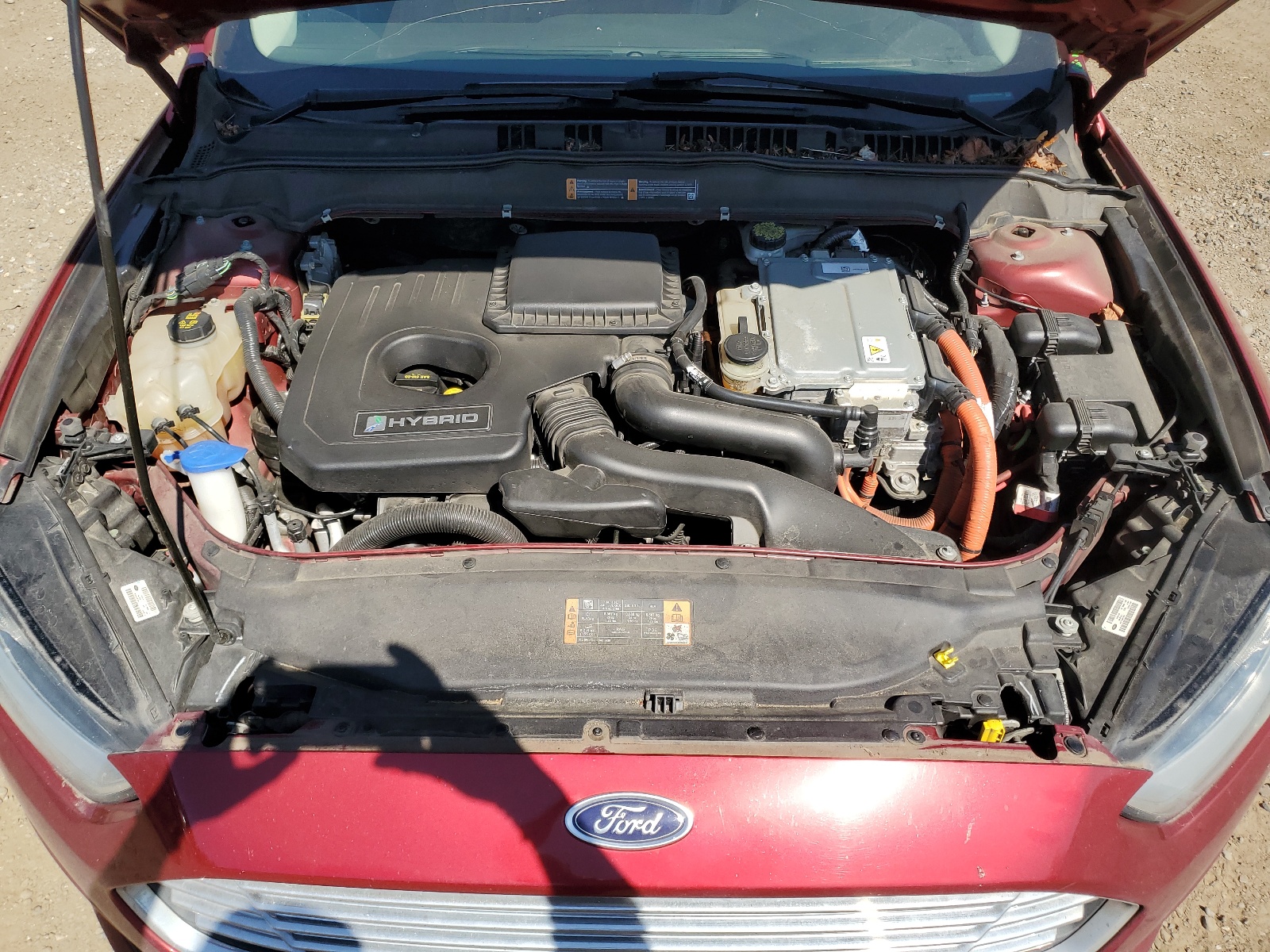 3FA6P0RU8ER248036 2014 Ford Fusion Titanium Hev