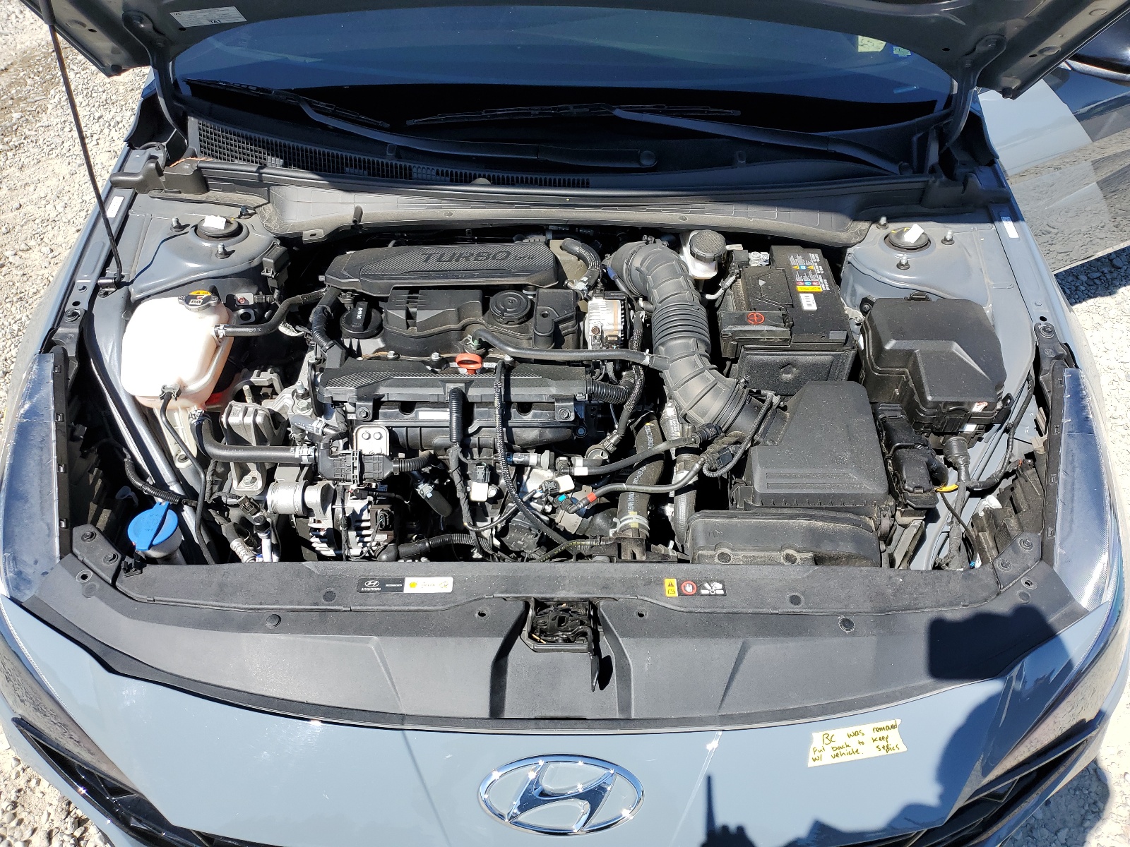 KMHLR4AF7NU303074 2022 Hyundai Elantra N Line