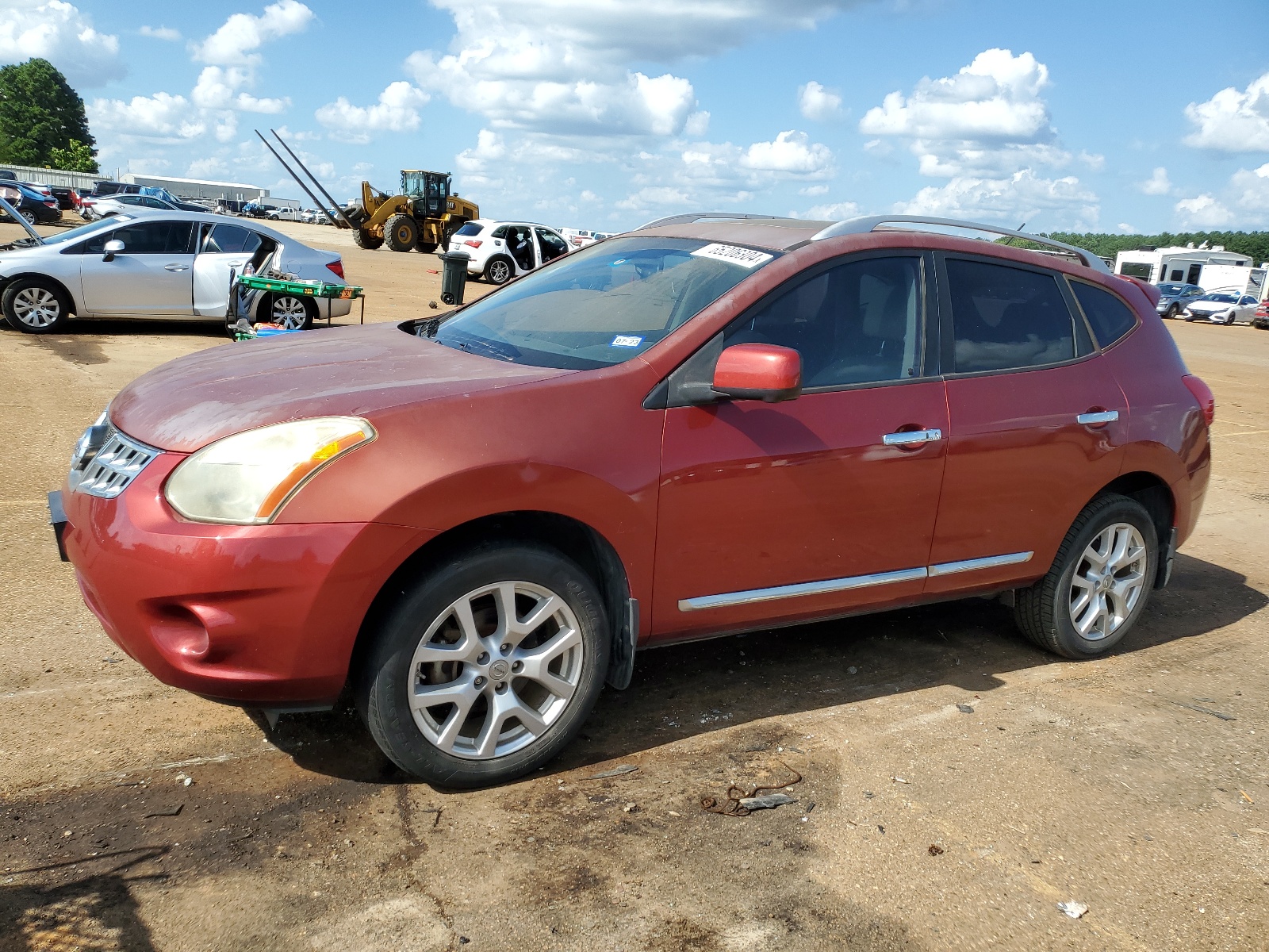 2012 Nissan Rogue S vin: JN8AS5MT3CW301142