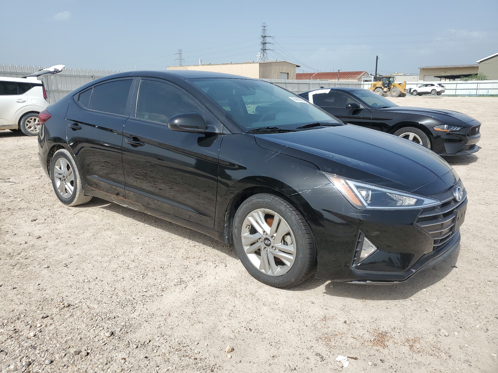 2019 Hyundai Elantra Sel vin: KMHD84LF5KU854751