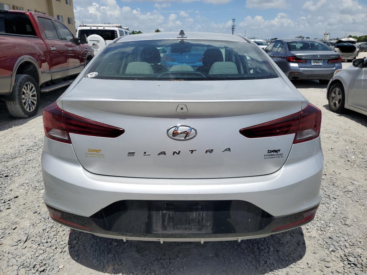 2019 Hyundai Elantra Sel VIN: 5NPD84LF7KH455869 Lot: 63600934