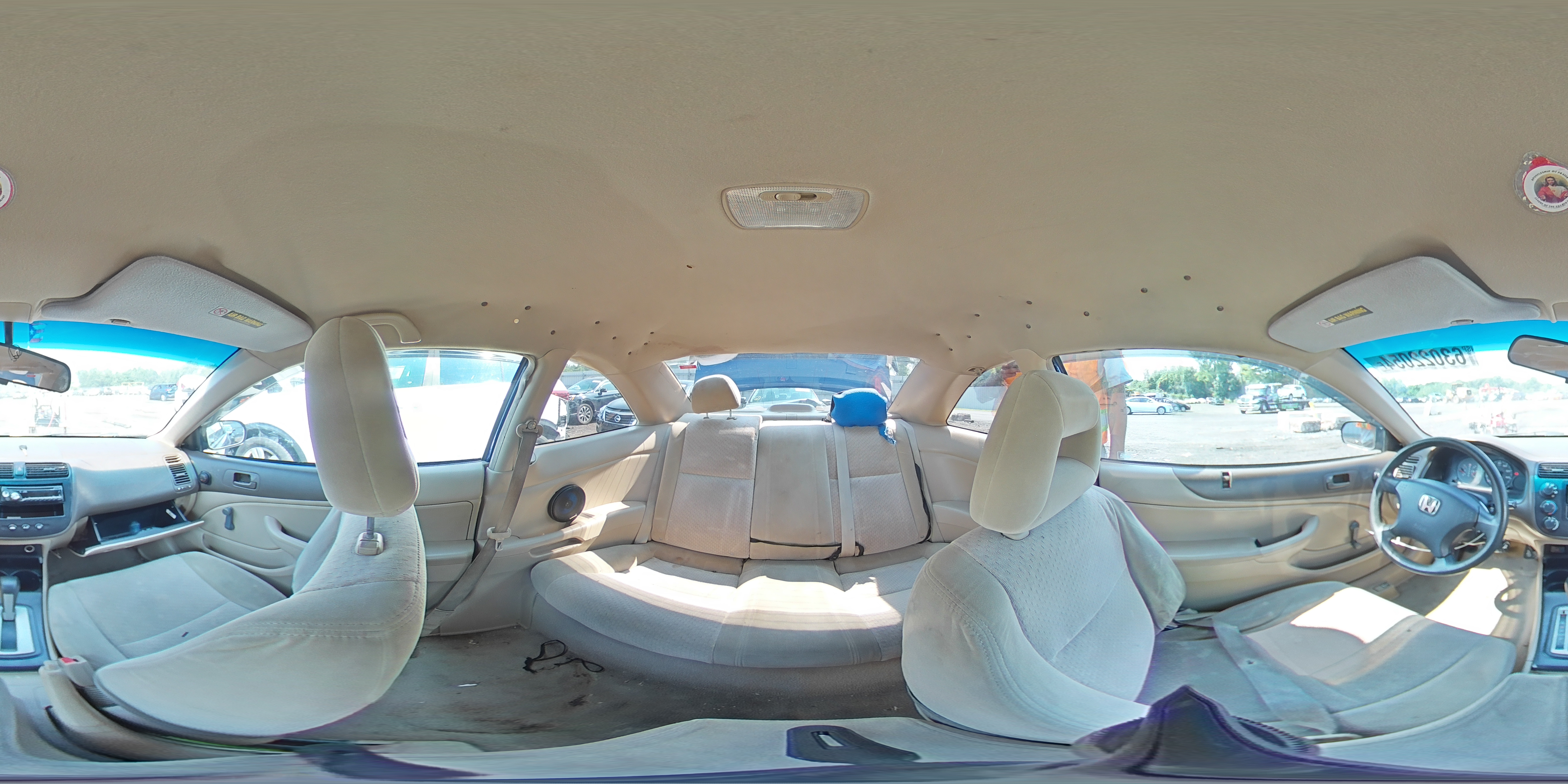 2004 Honda Civic Dx Vp VIN: 1HGEM22104L039527 Lot: 63022054