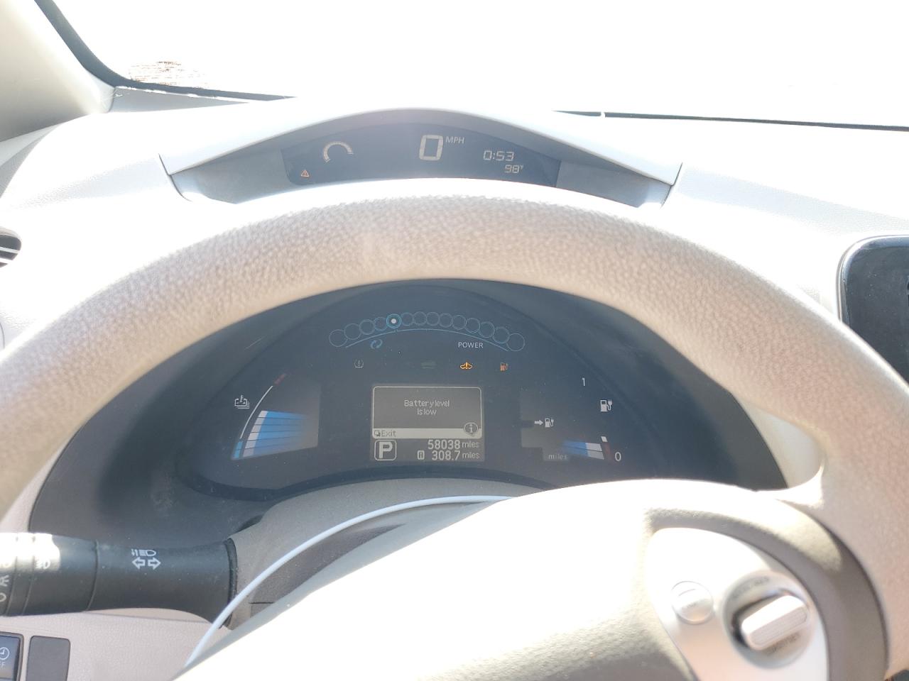 2011 Nissan Leaf Sv VIN: JN1AZ0CP1BT002444 Lot: 61350104