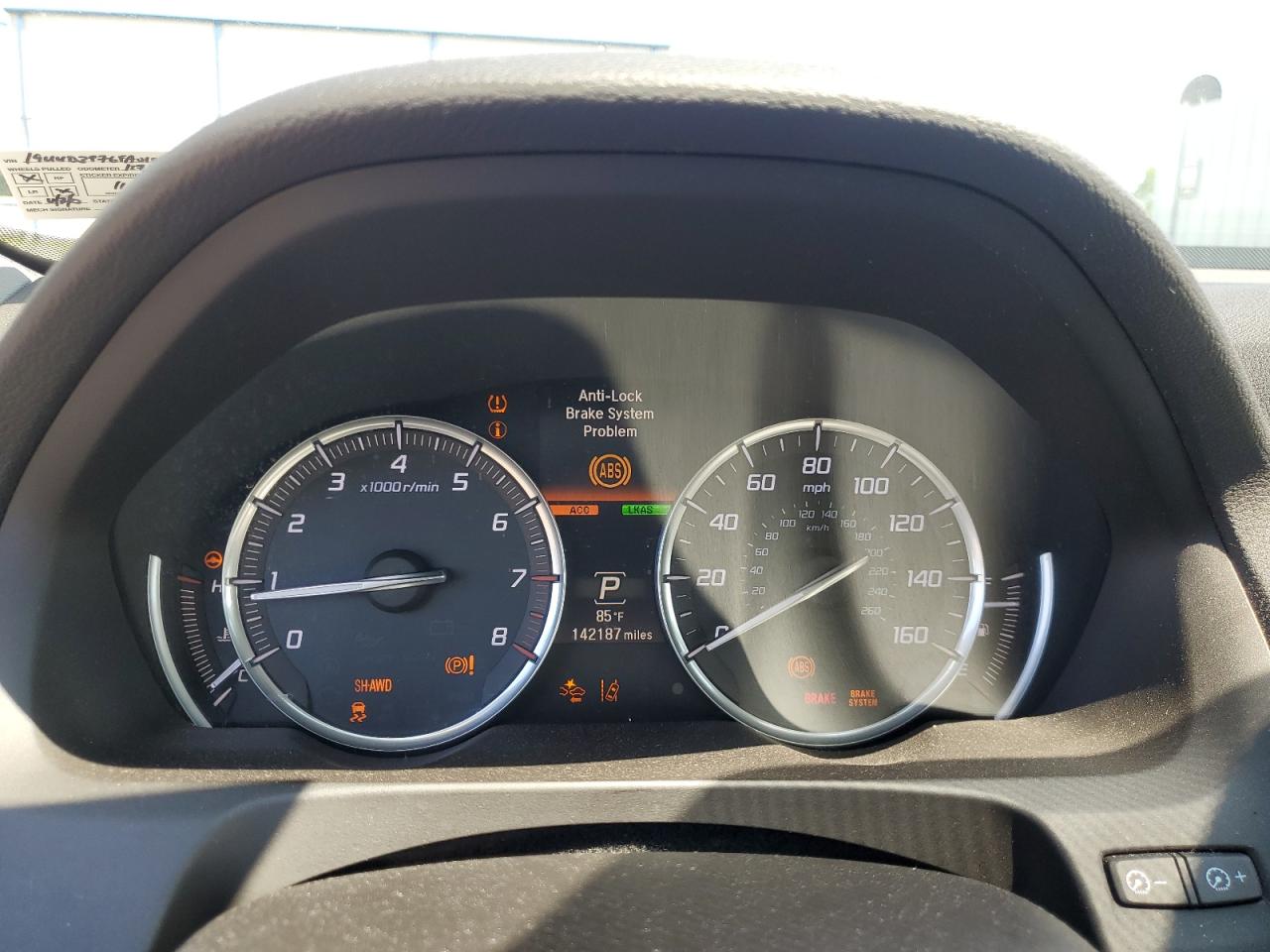 2015 Acura Tlx Advance VIN: 19UUB3F76FA010182 Lot: 62001844