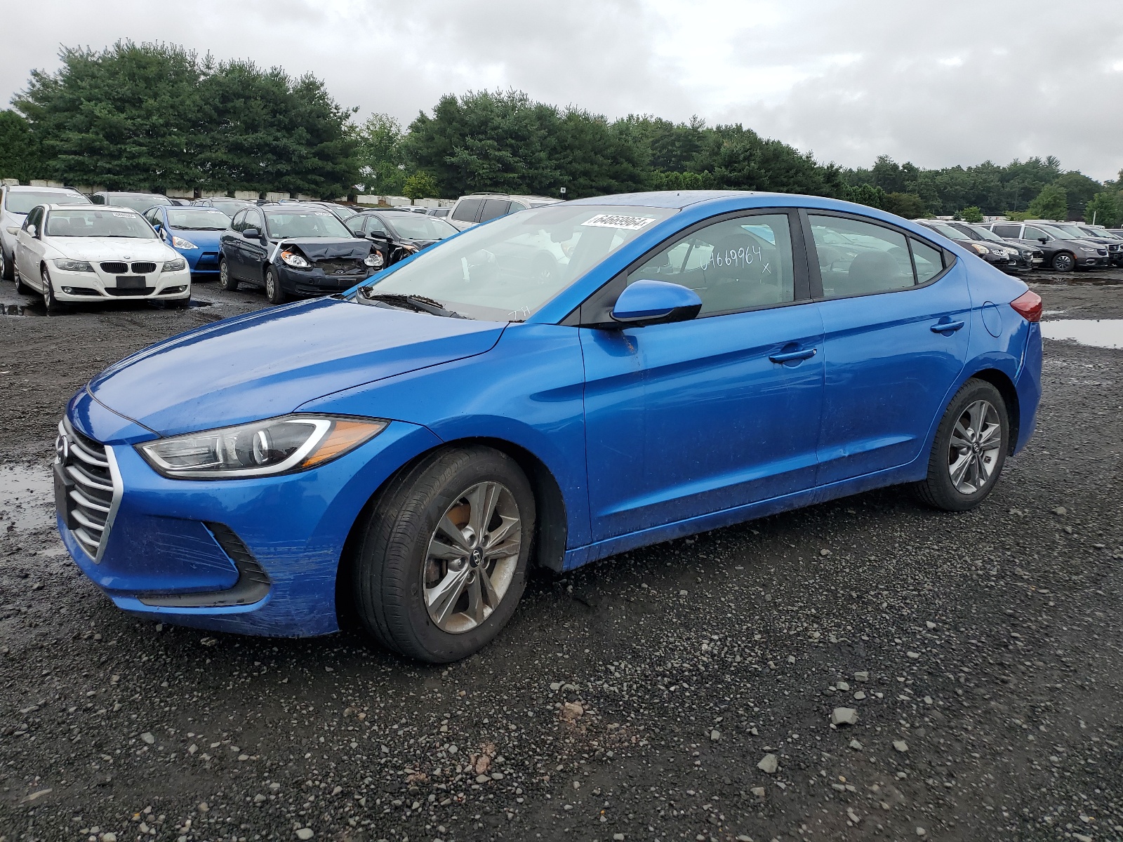 2017 Hyundai Elantra Se vin: KMHD84LF4HU145060