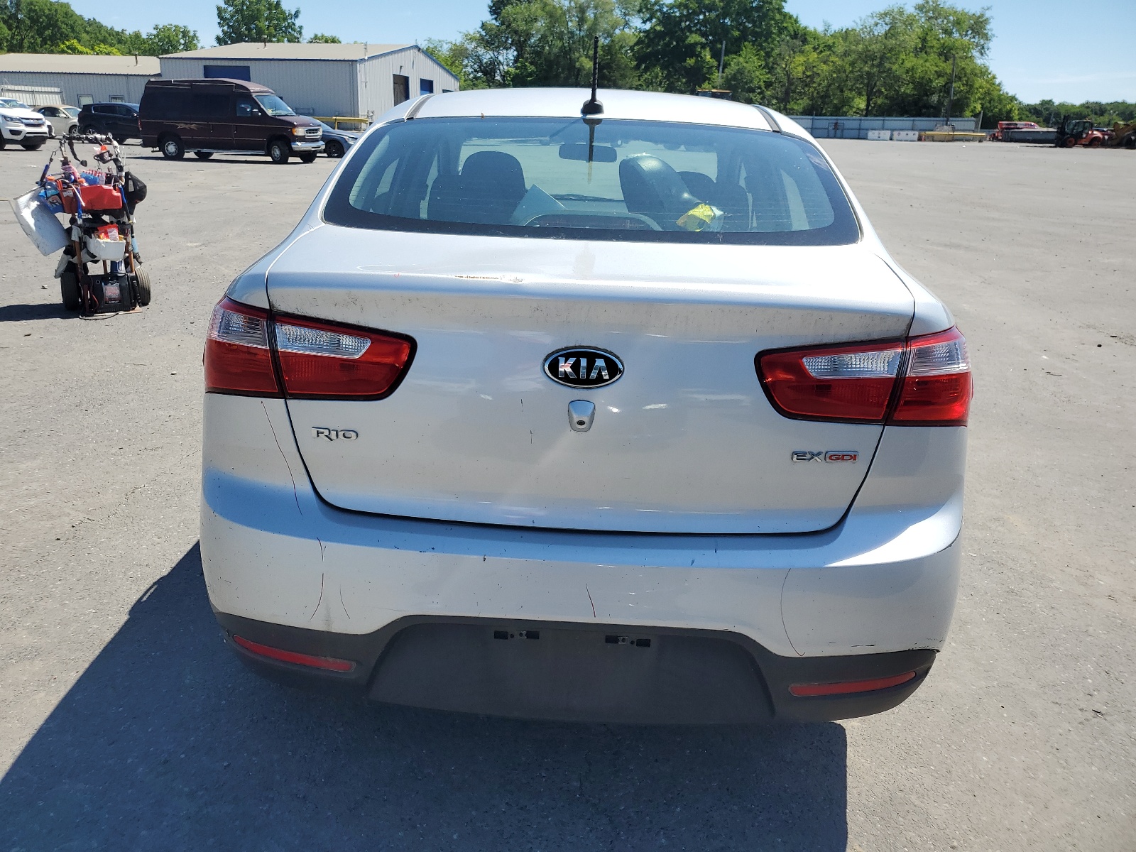 KNADN4A36E6397721 2014 Kia Rio Ex