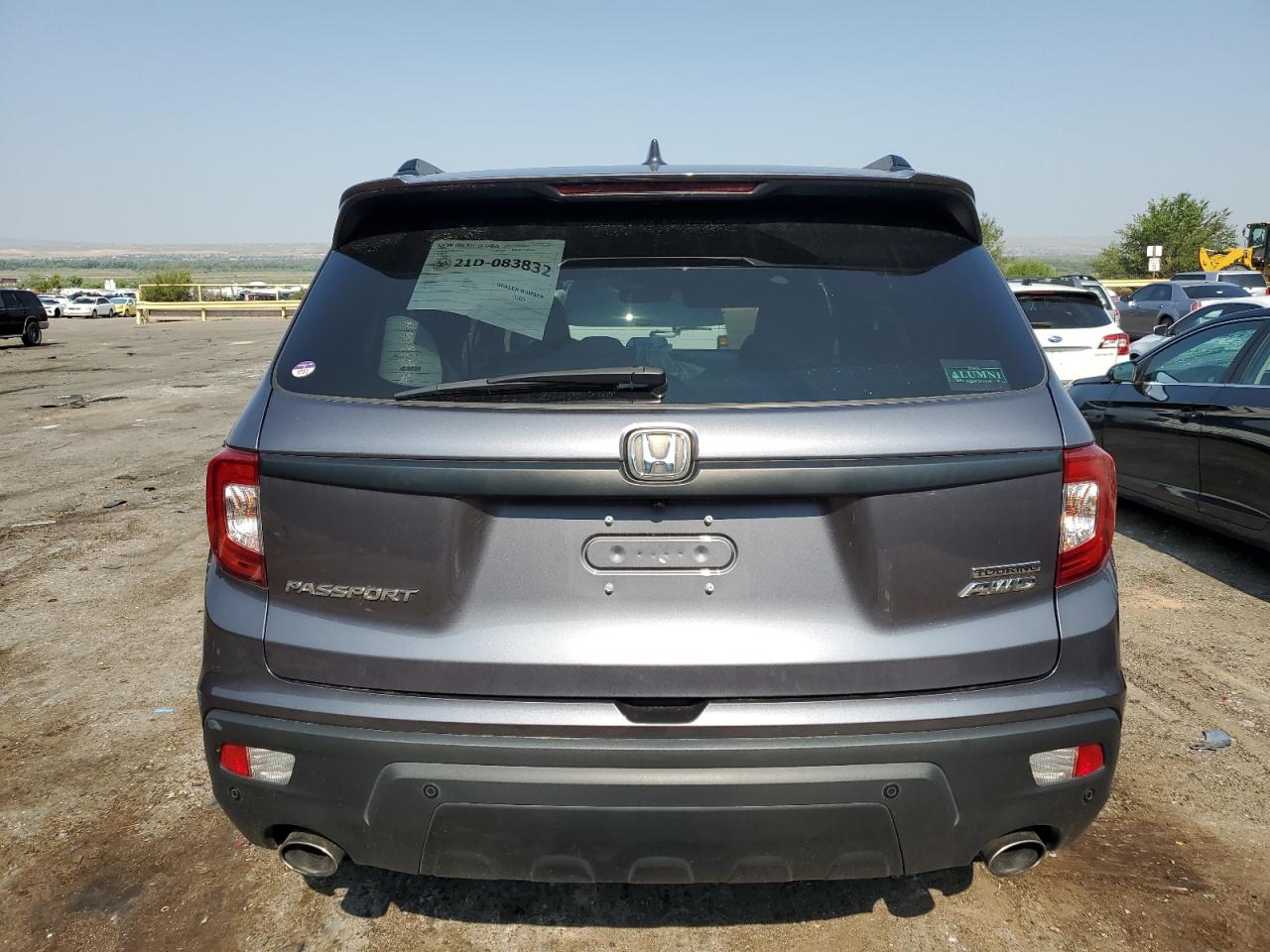2021 Honda Passport Touring VIN: 5FNYF8H91MB018307 Lot: 64586994