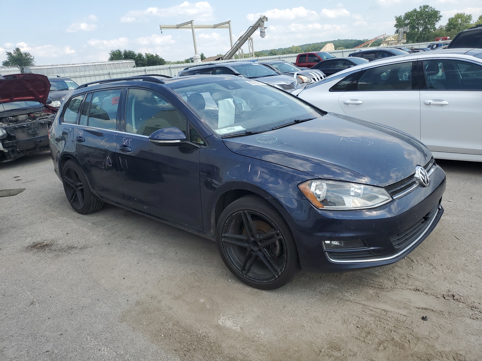 2016 Volkswagen Golf Sportwagen S vin: 3VWC17AU0GM518246