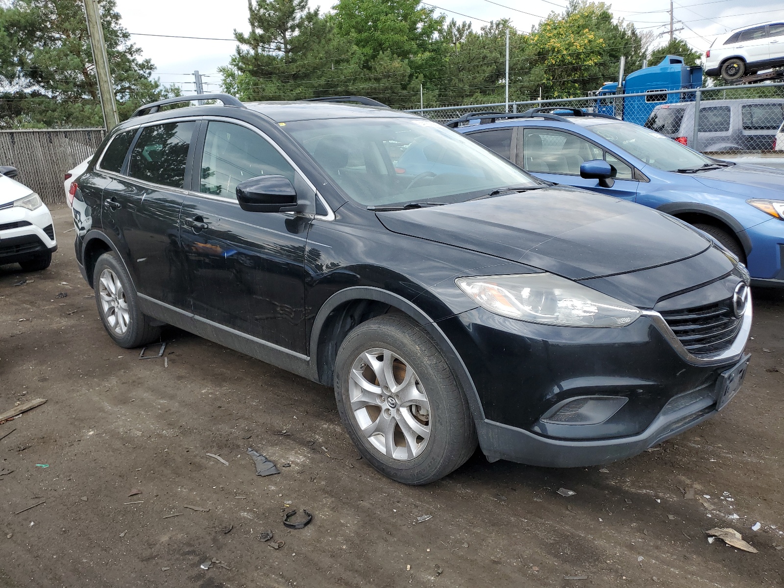 2014 Mazda Cx-9 Touring vin: JM3TB3CA8E0445081