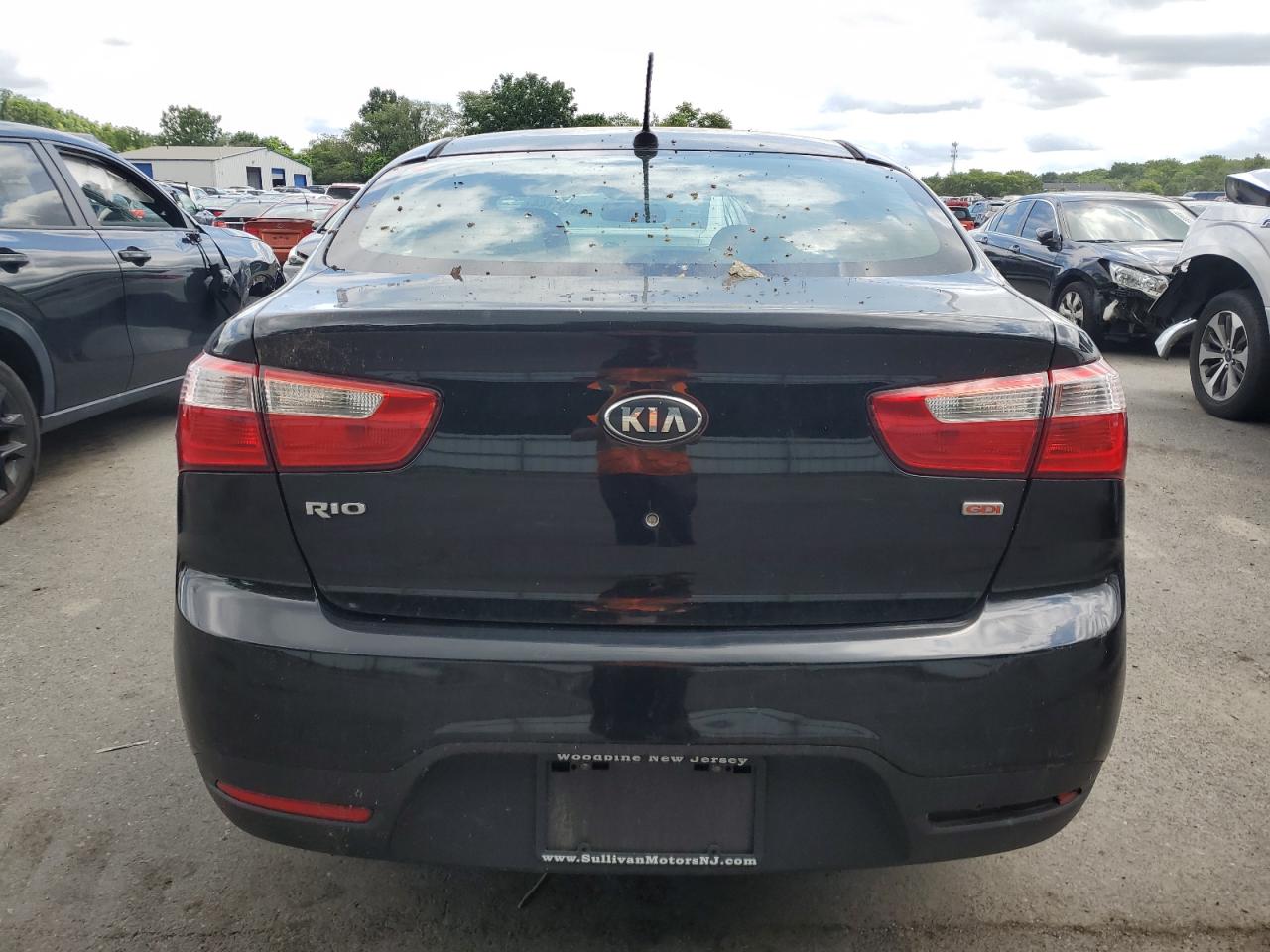 2014 Kia Rio Lx VIN: KNADM4A34E6402711 Lot: 63191144