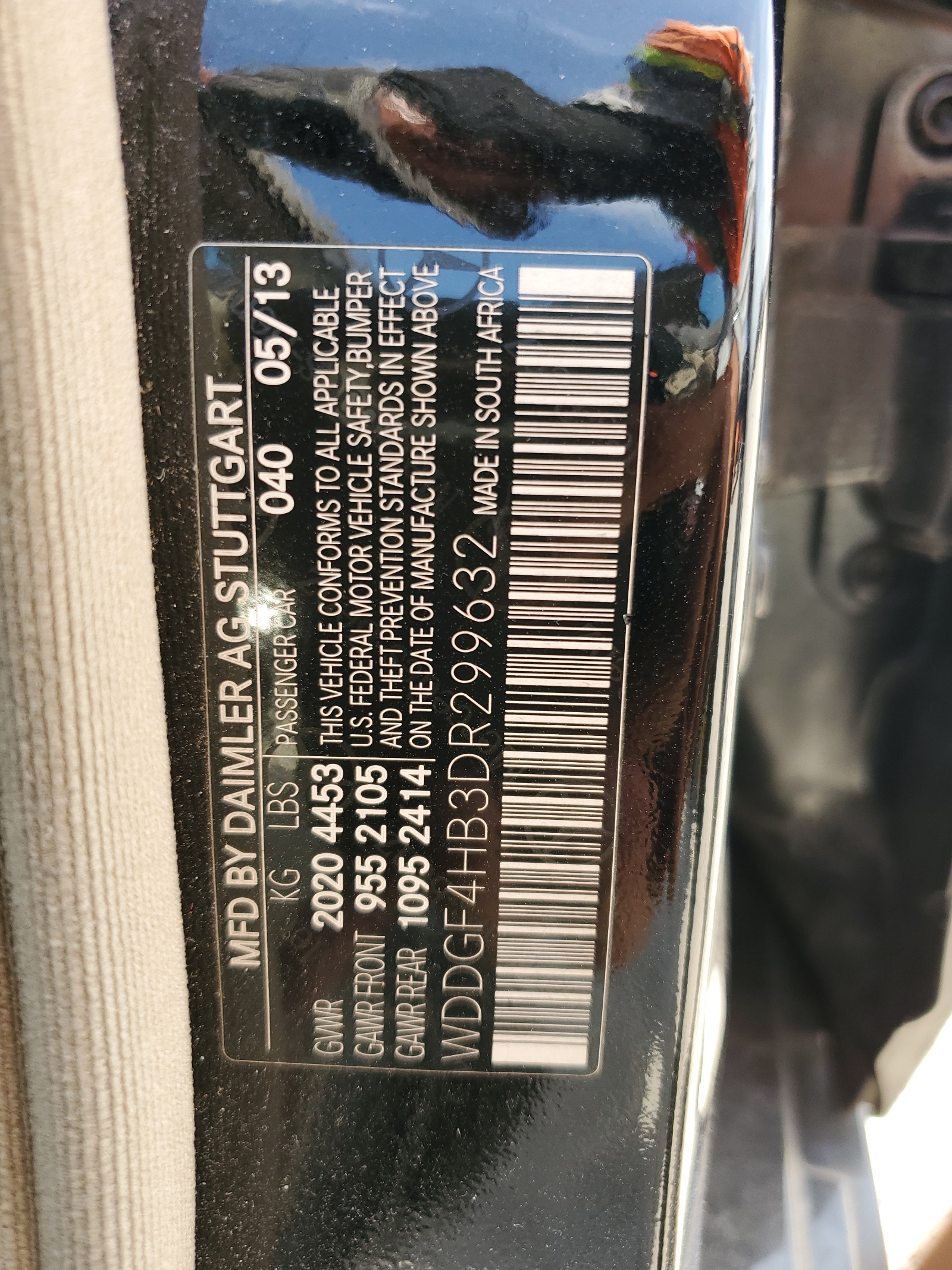 WDDGF4HB3DR299632 2013 Mercedes-Benz C 250