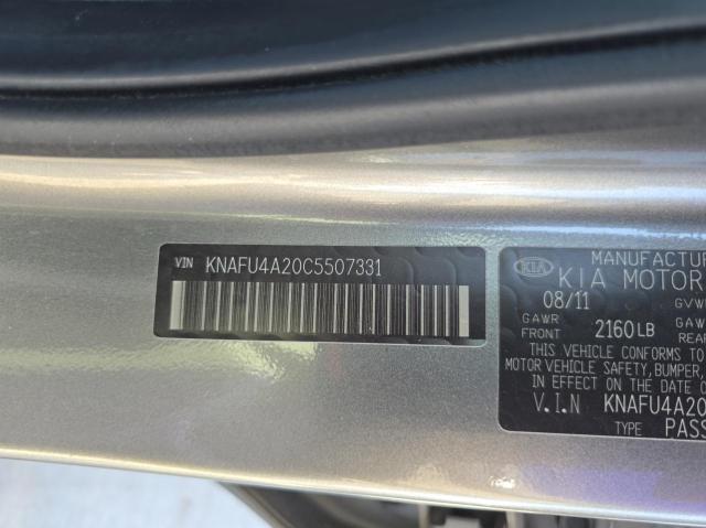 KNAFU4A20C5507331 2012 Kia Forte Ex